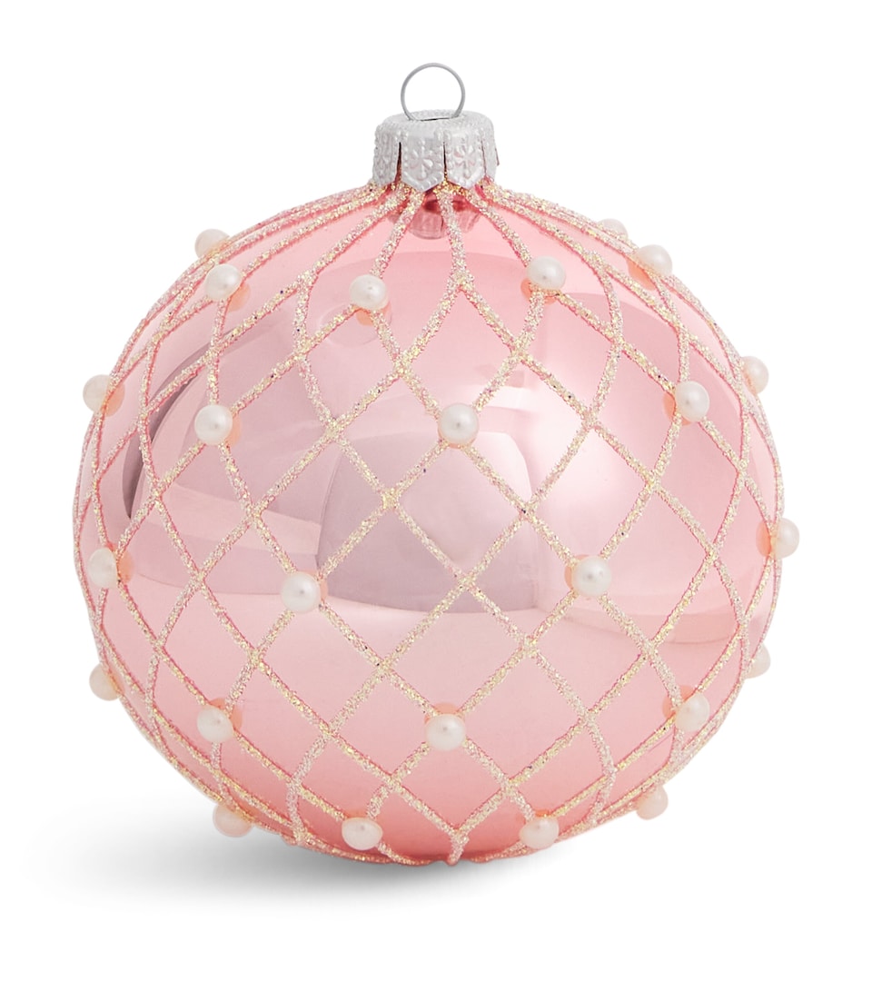 Embellished Lattice Bauble