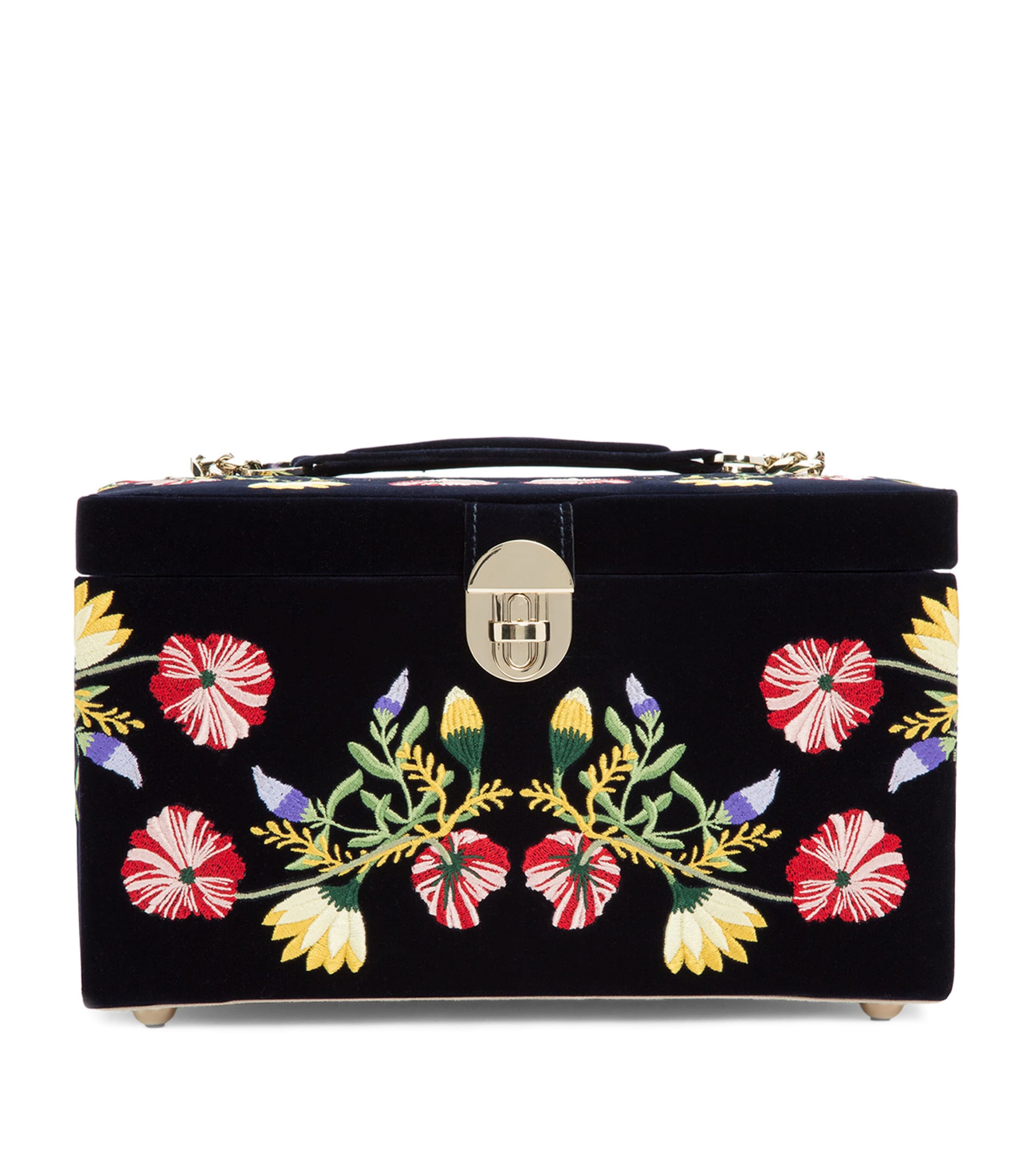 WOLF Medium Zoe Jewellery Box Indigo
