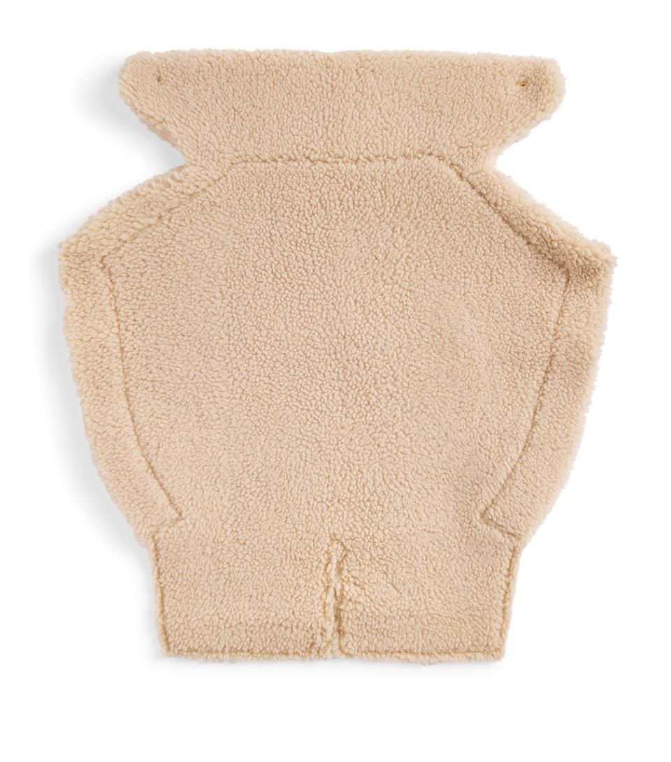 Artipoppe Shearling Winter Baby Carrier Insert Tan