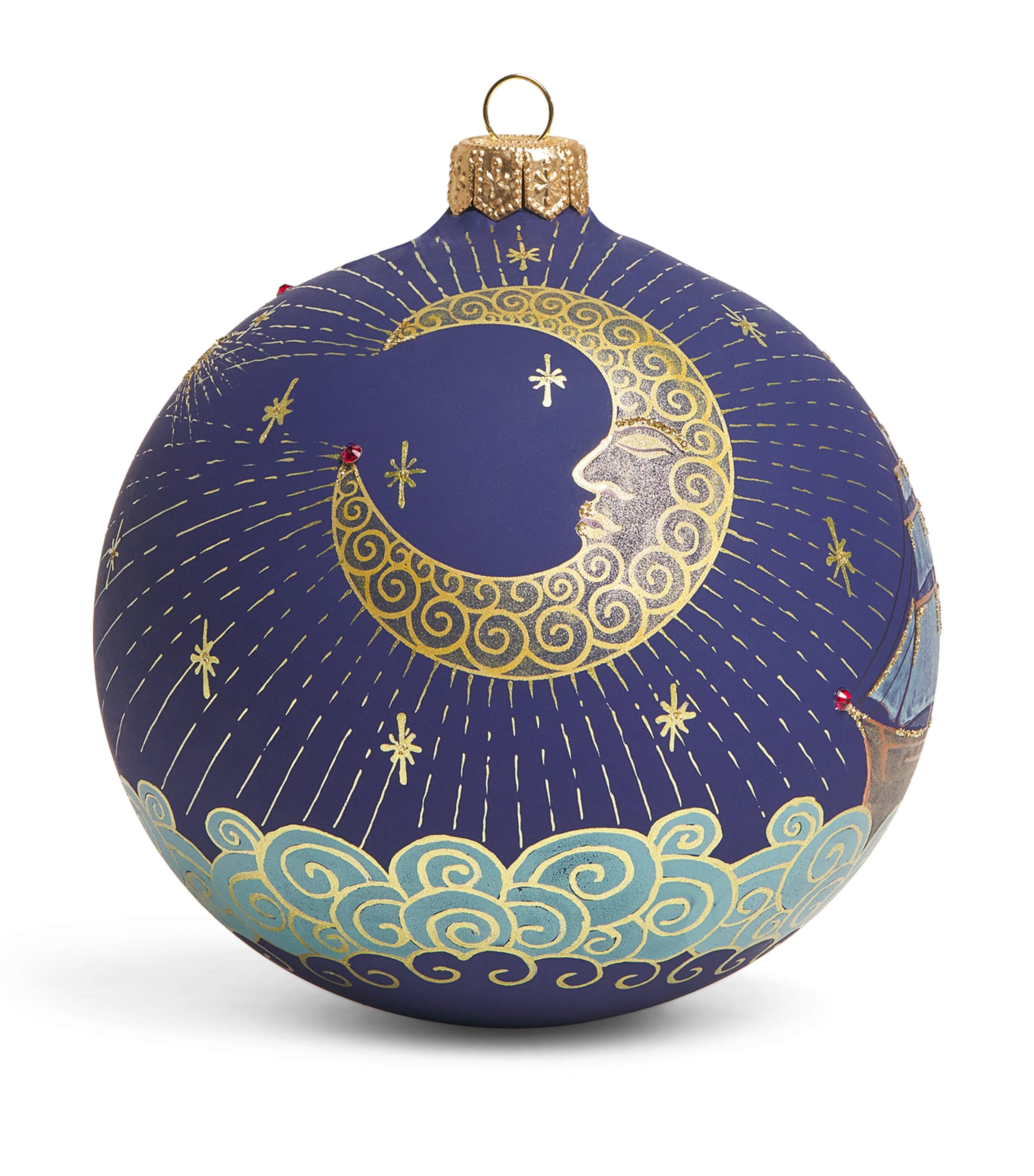 Glitterlab Glass Midnight Odyssey Bauble