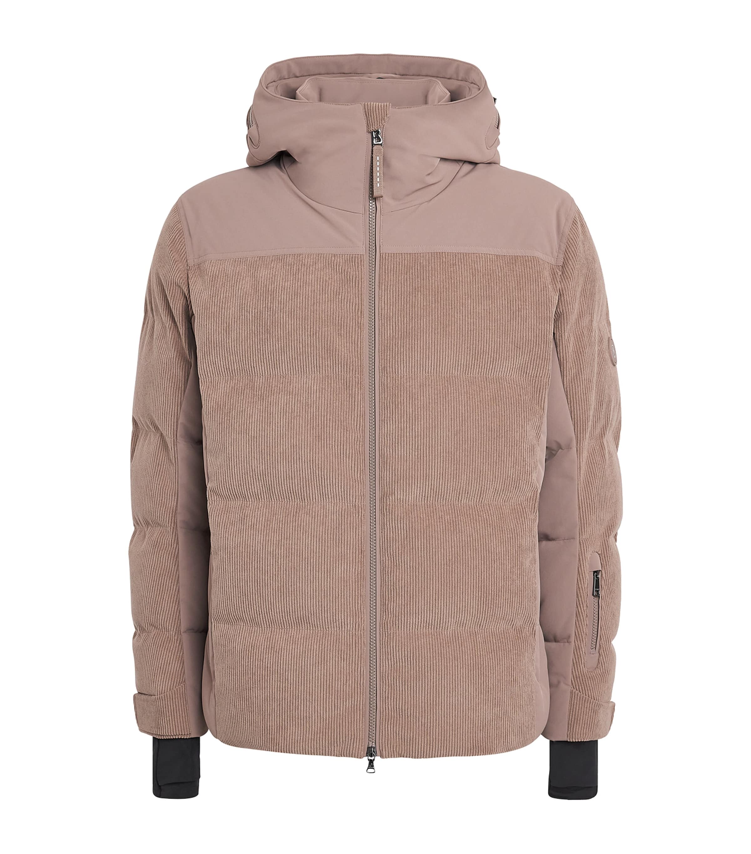 Bogner Mens Corduroy Corsin Ski Jacket Pine Cone