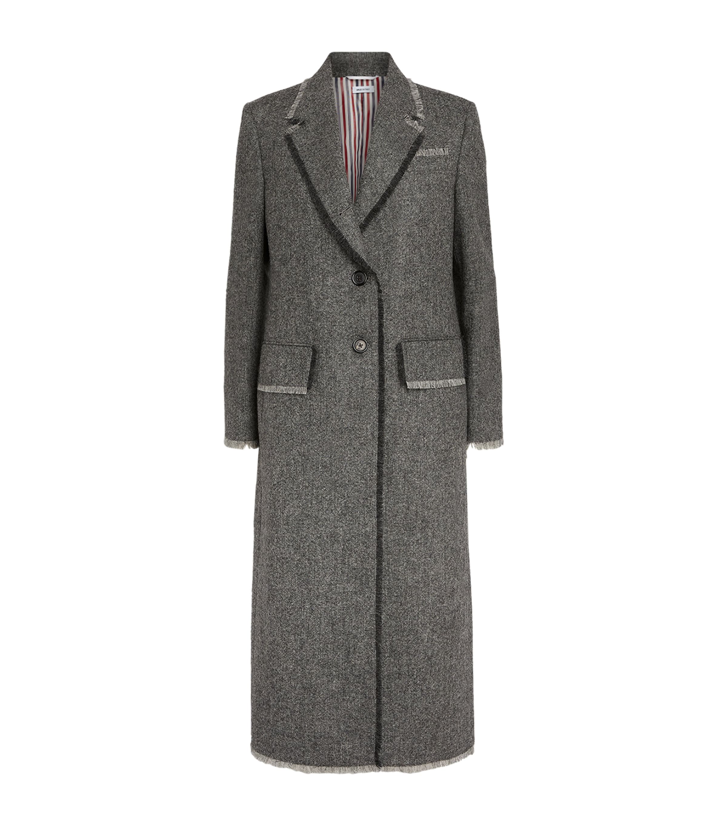 Wide-Lapel Overcoat