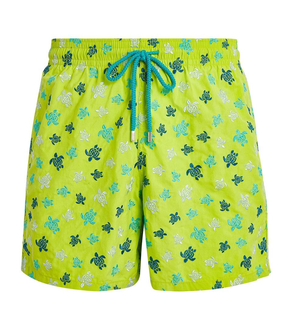 Turtle Embroidered Mistral Swim Shorts