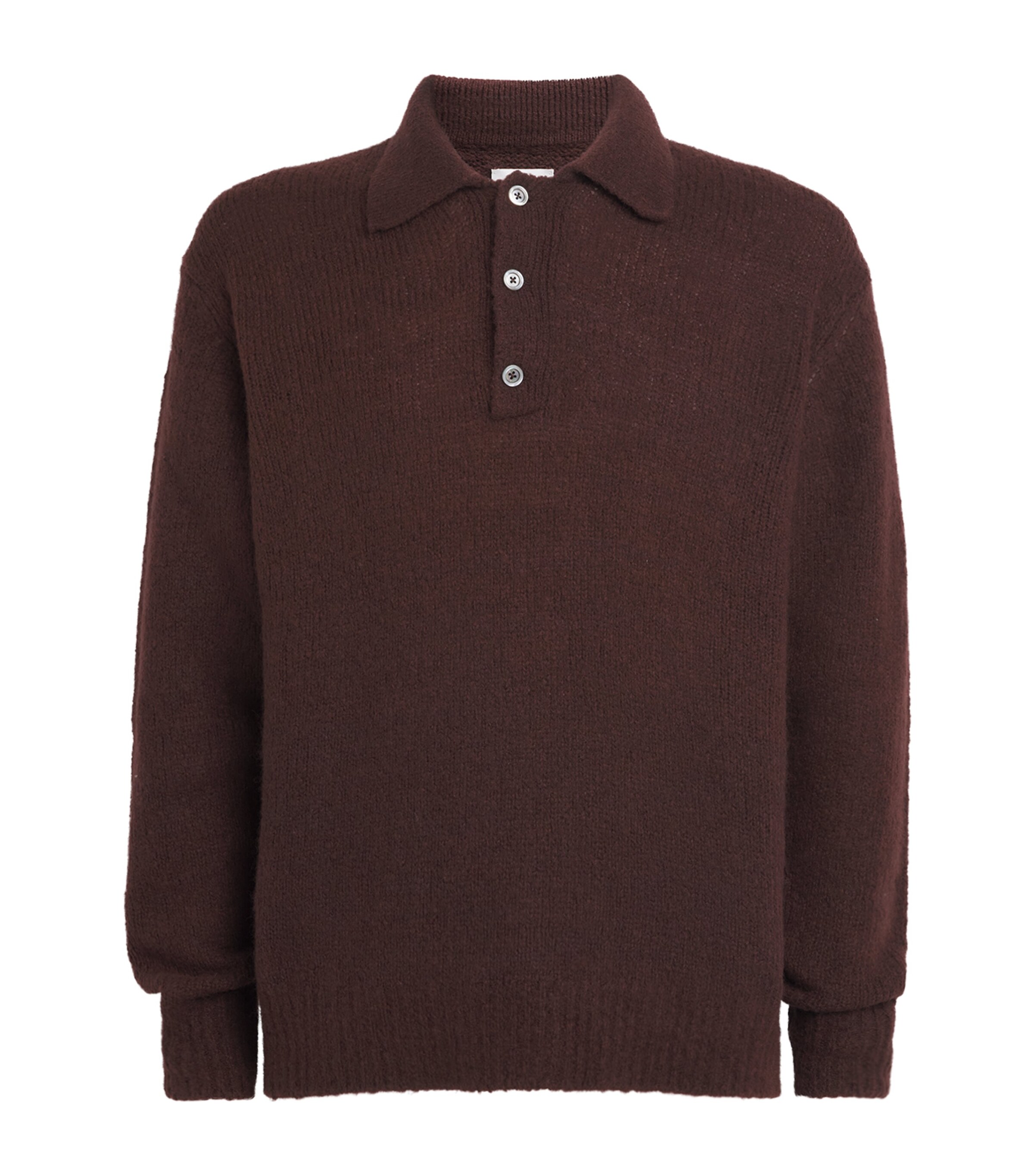 Alpaca-Blend Rasmus Polo Sweater