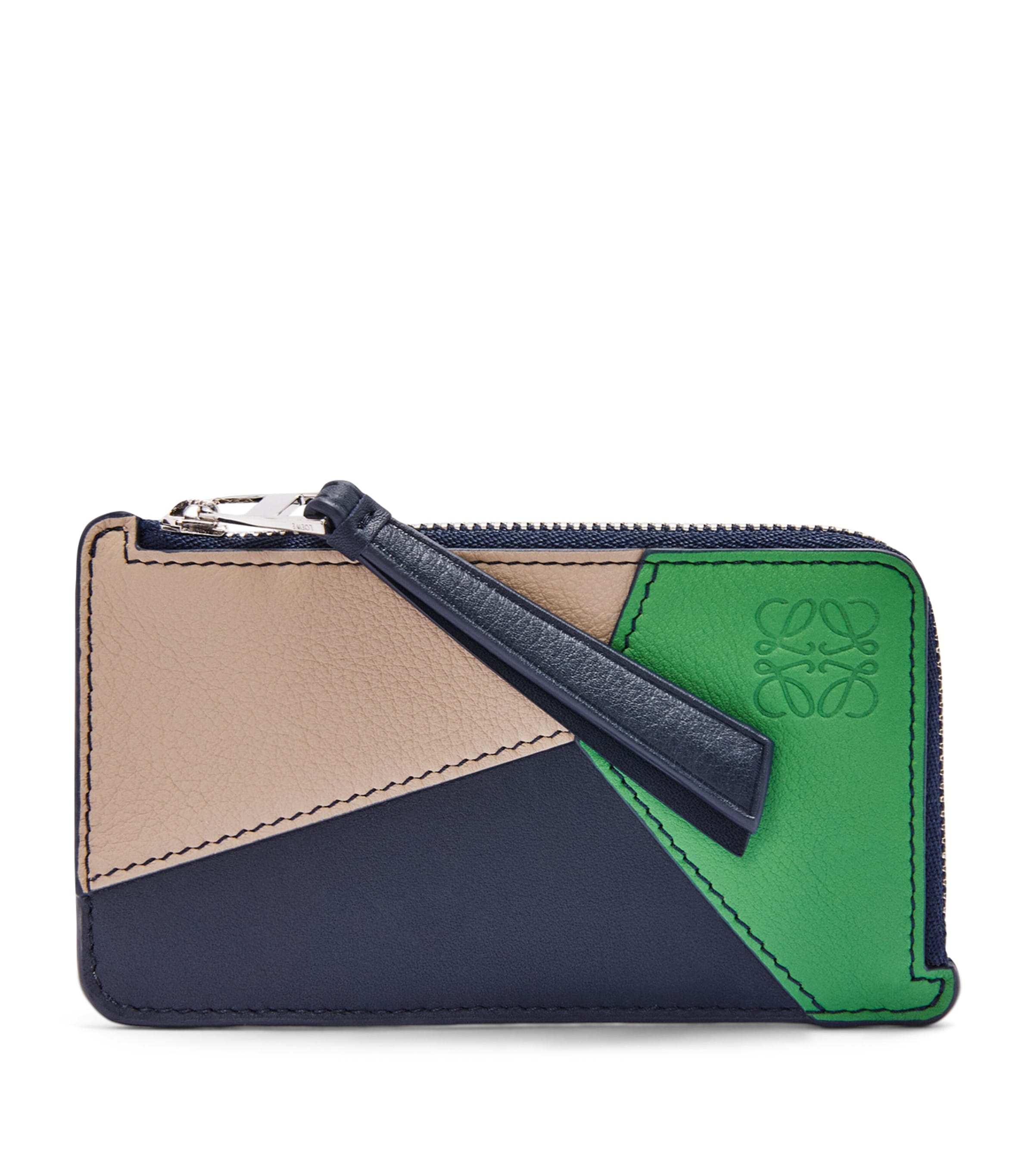 ♡送料関税込♡LOEWE レザー LAGO スライド LOEWE Leather Pebble Slider Coin Card Holder | Harrods US