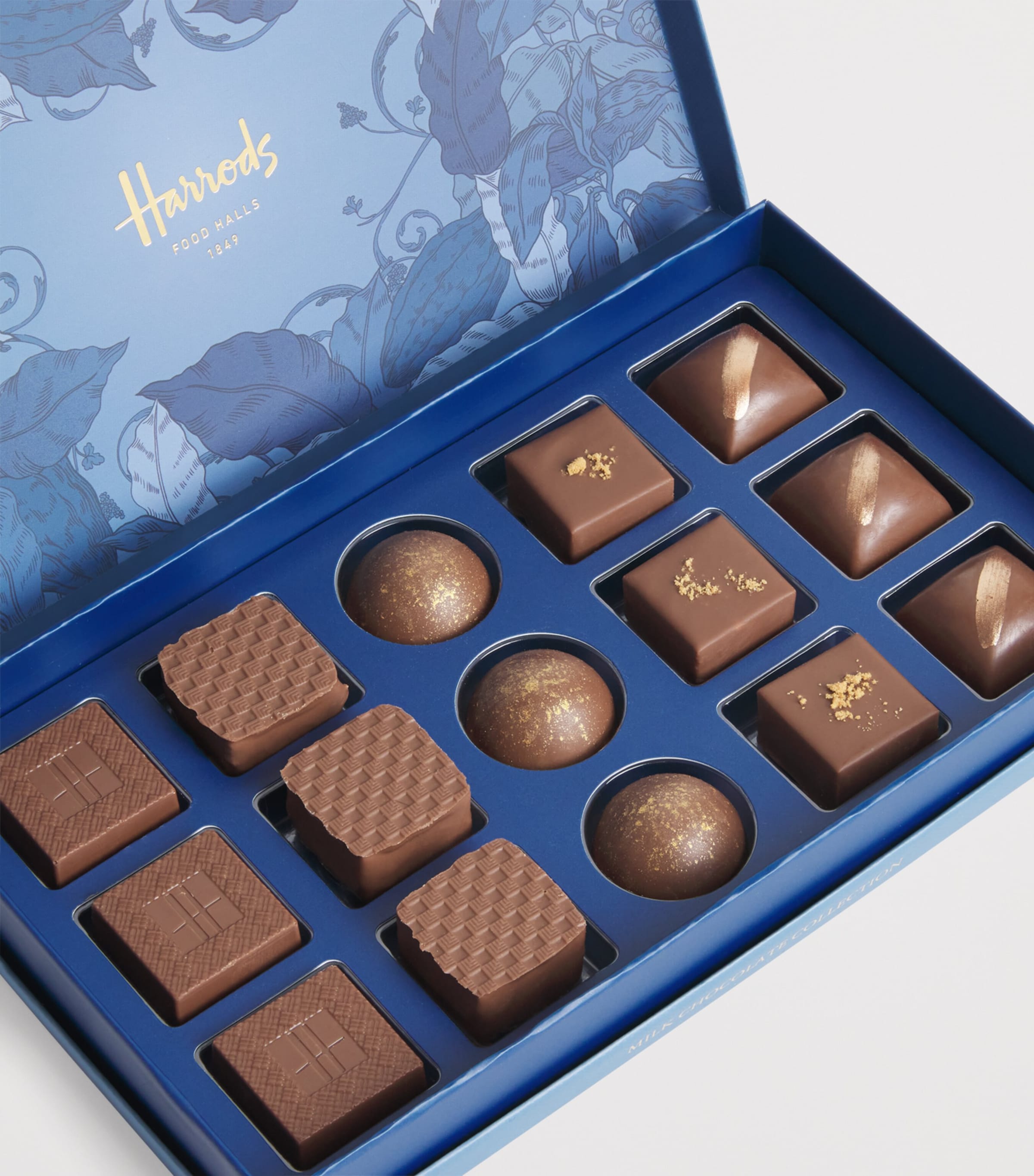 Harrods Milk & Blonde 16-Piece Chocolate Collection (145g
