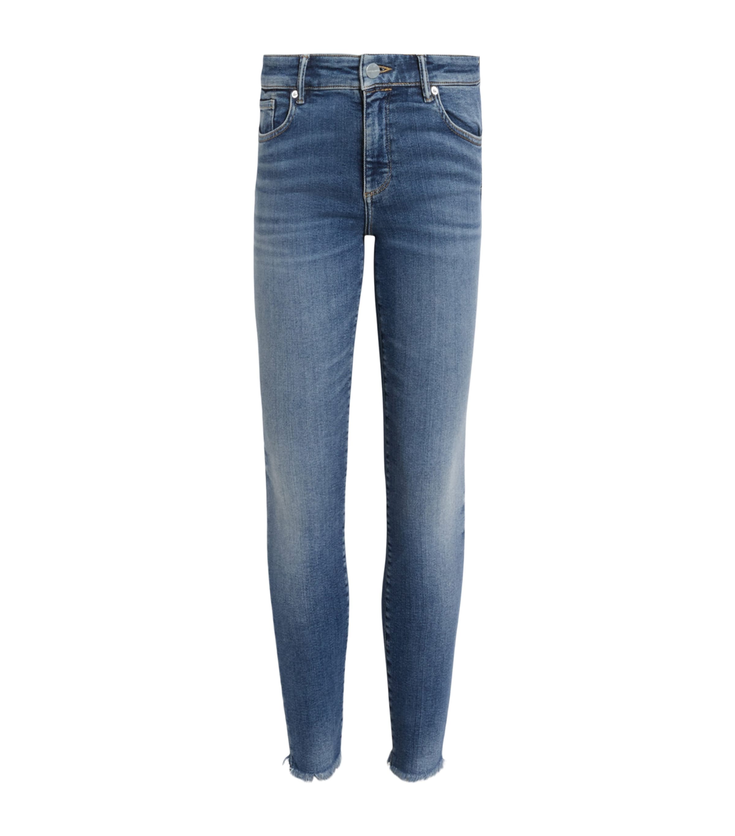 Organic Cotton-Blend Miller Push-Up Skinny Jeans