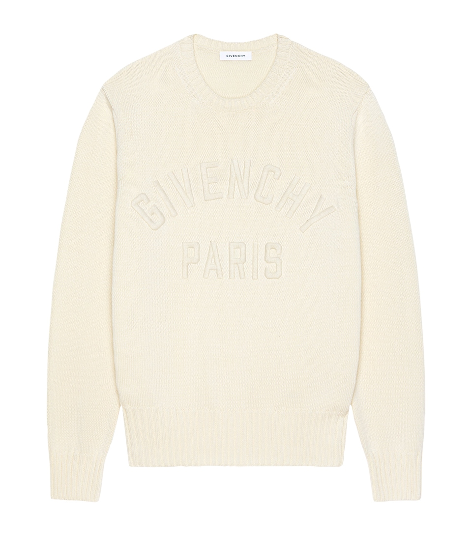 Cotton Logo Sweater