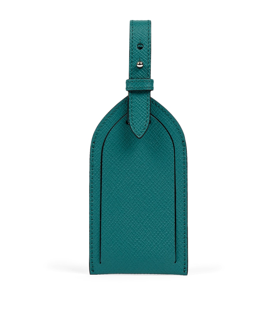 Panama Leather Luggage Tag