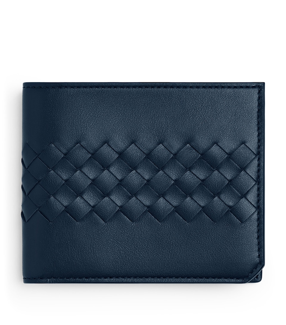 Leather Intrecciato Avenue Bifold Wallet