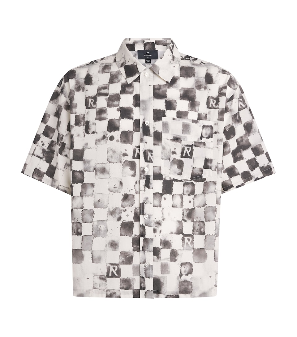 Represent Mens Pool Side Shirt Flat White