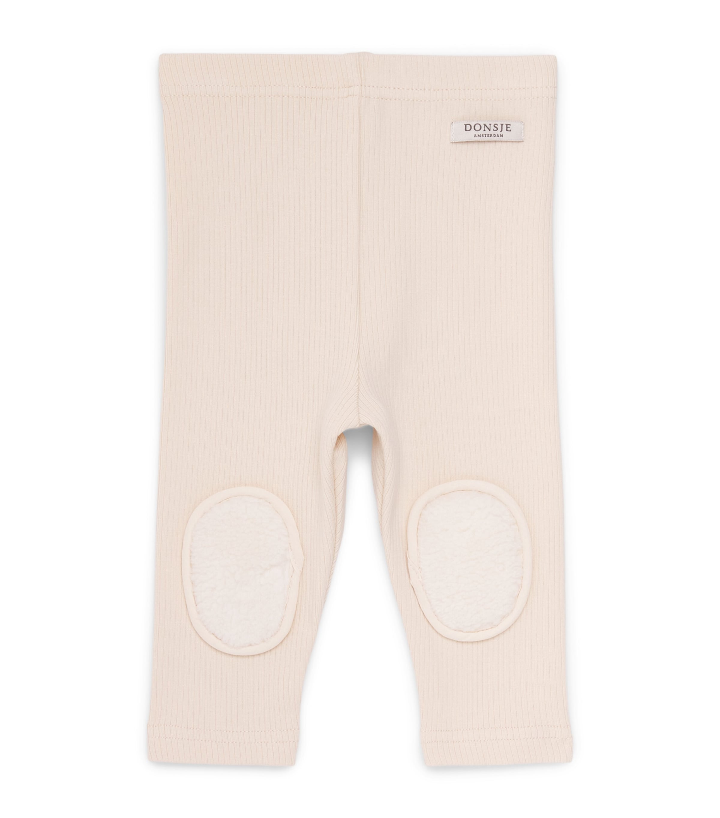 Donsje Stretch-Cotton Patch-Detail Keene Leggings (0 Months-4 Years) Macaroon
