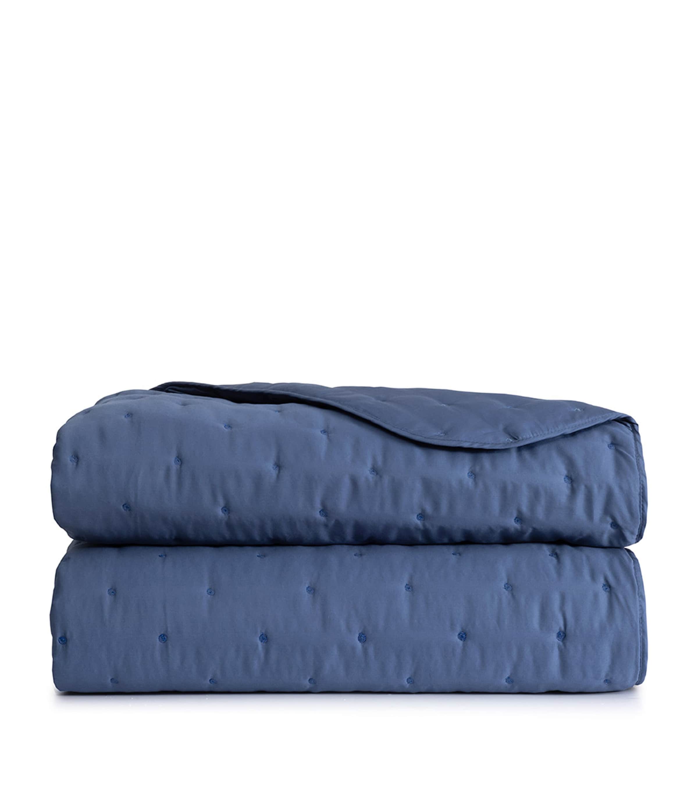 Yves Delorme Triomphe Double Bedcover (250cm x 250cm) Outremer
