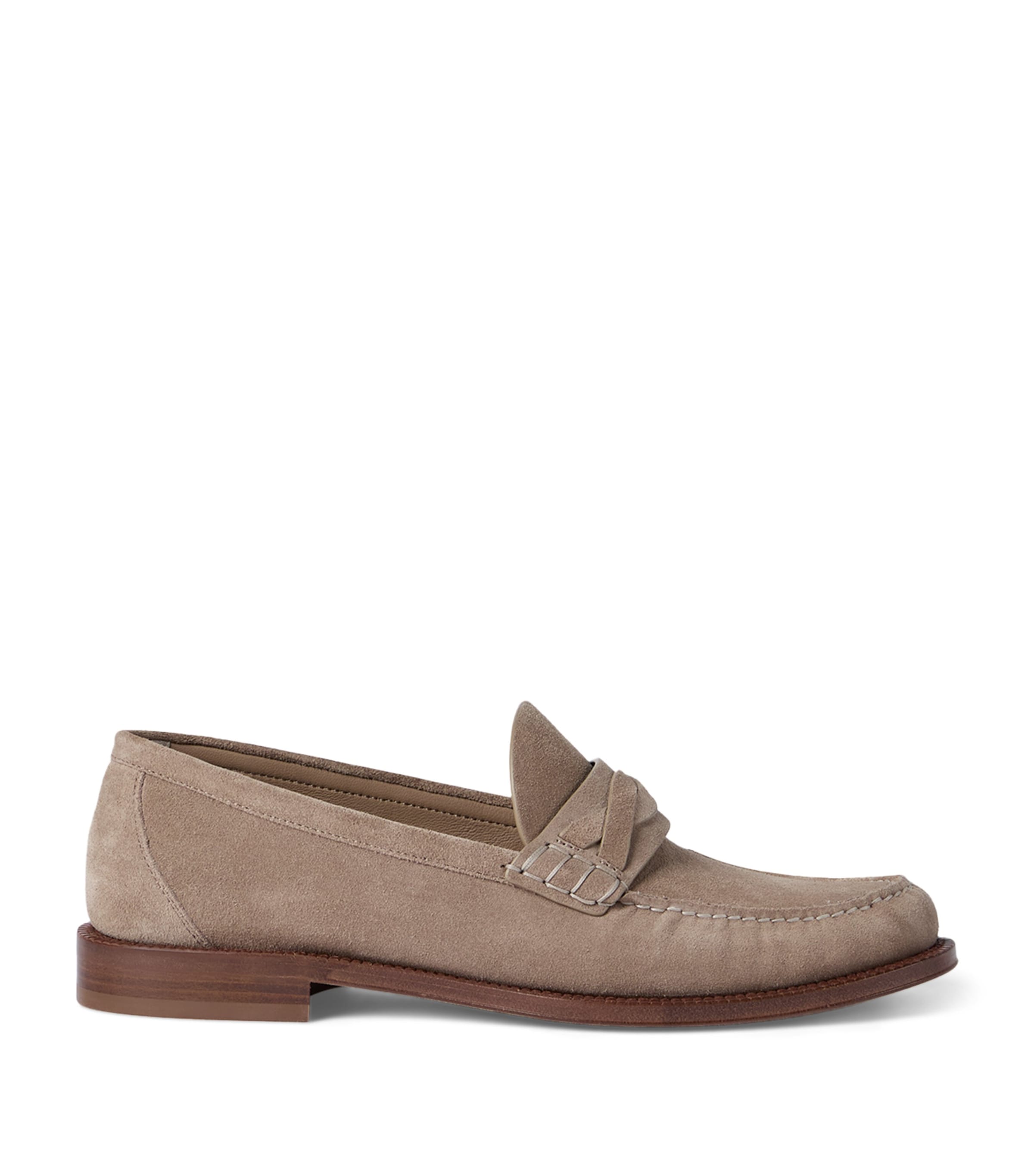 Suede Loafers