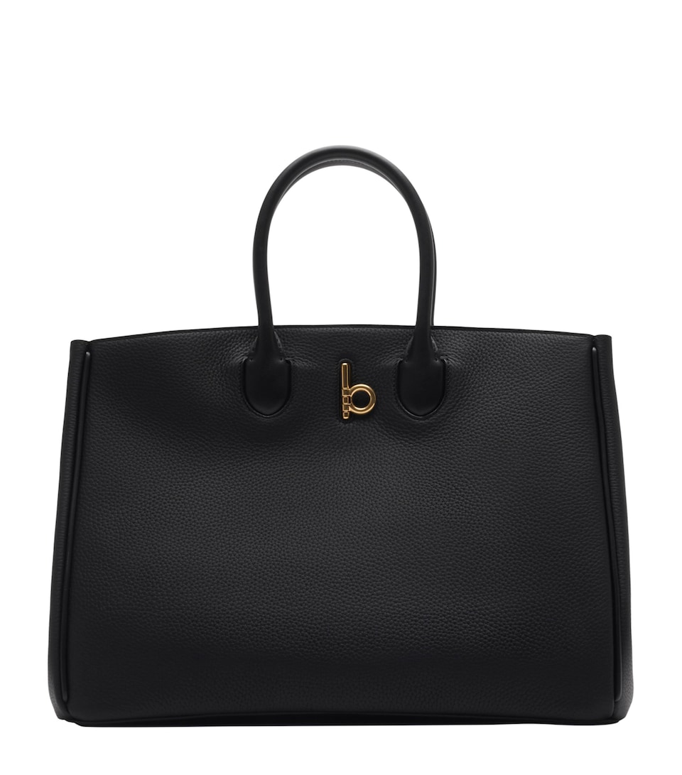 Leather Medium Rocking Horse Tote Bag