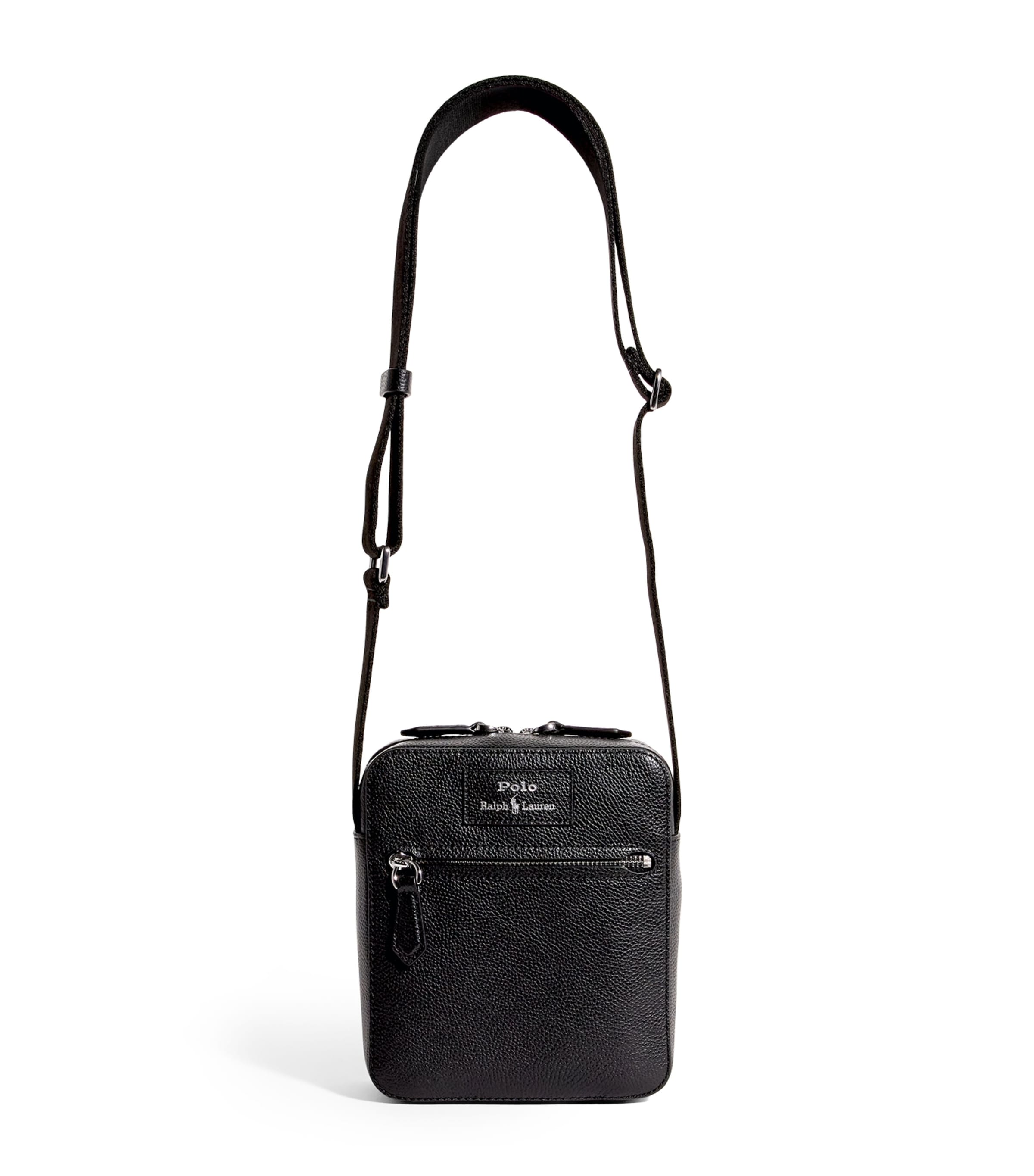 Pebbled Leather Cross-Body Bag