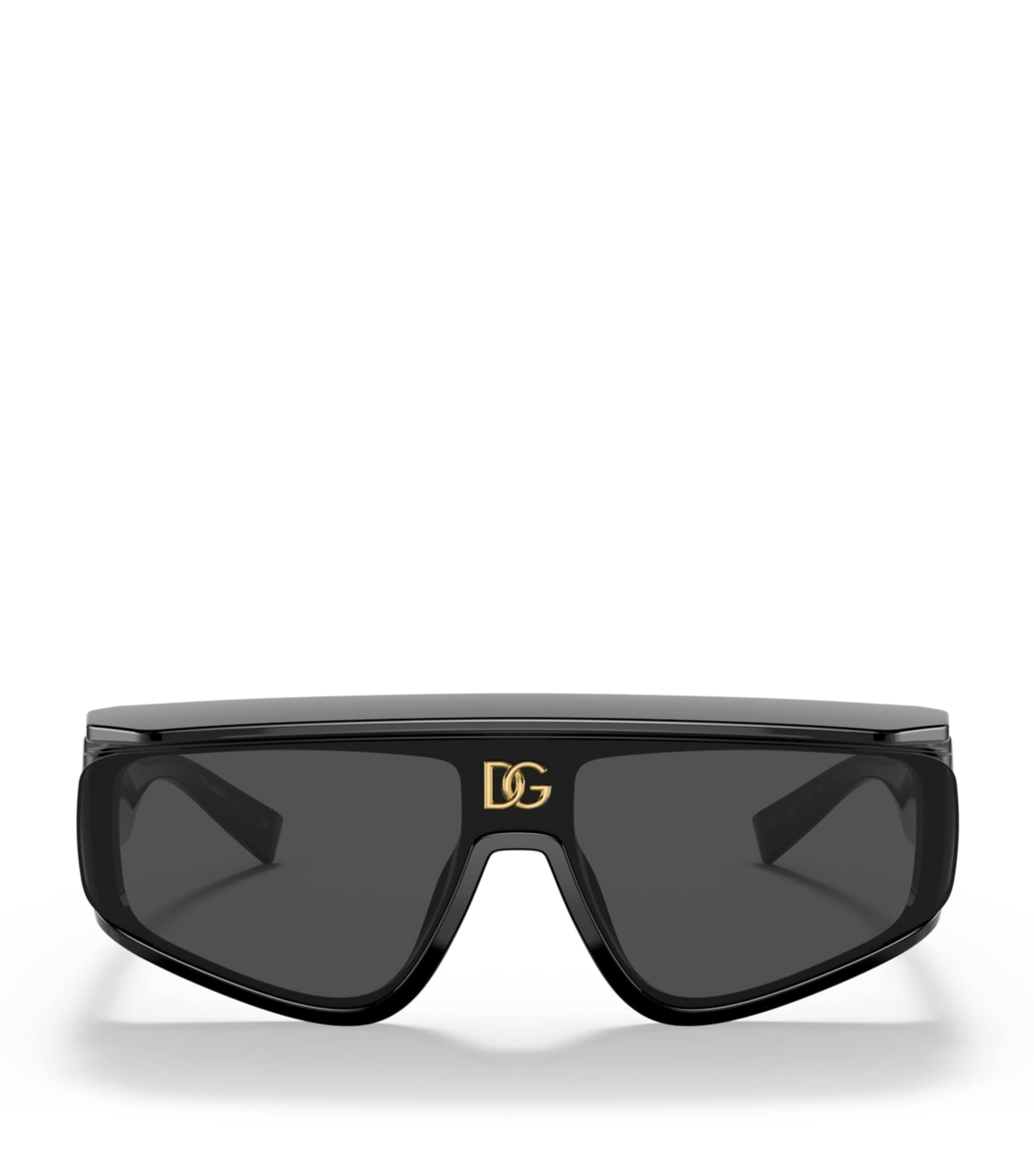 Dolce&Gabbana Nylon Rectangle Sunglasses