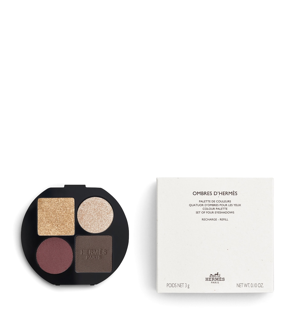 HERMÈS Ombres d'Hermès Eyeshadow Quartet Refill Ombres Mordorees