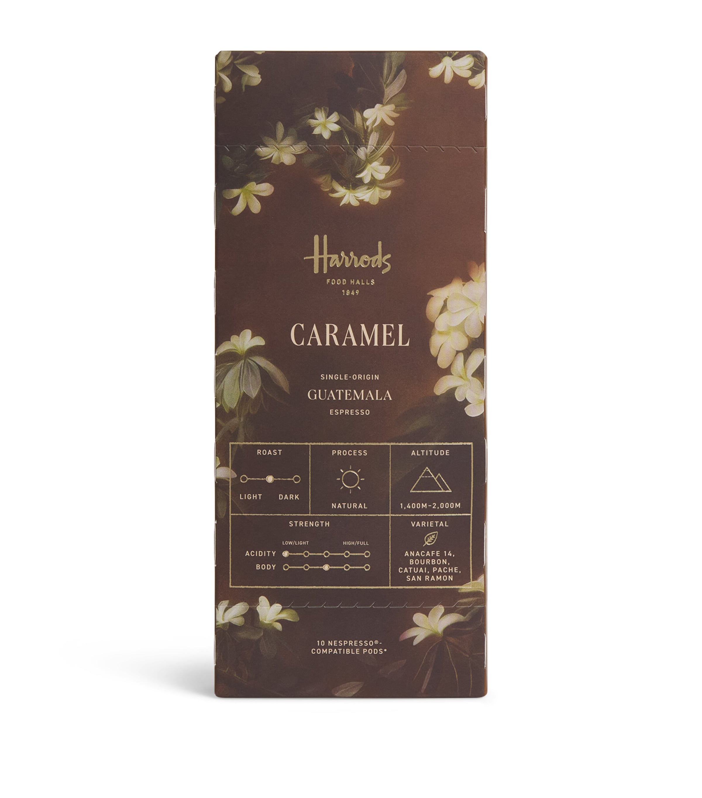 Harrods Caramel Coffee Pods (56g)