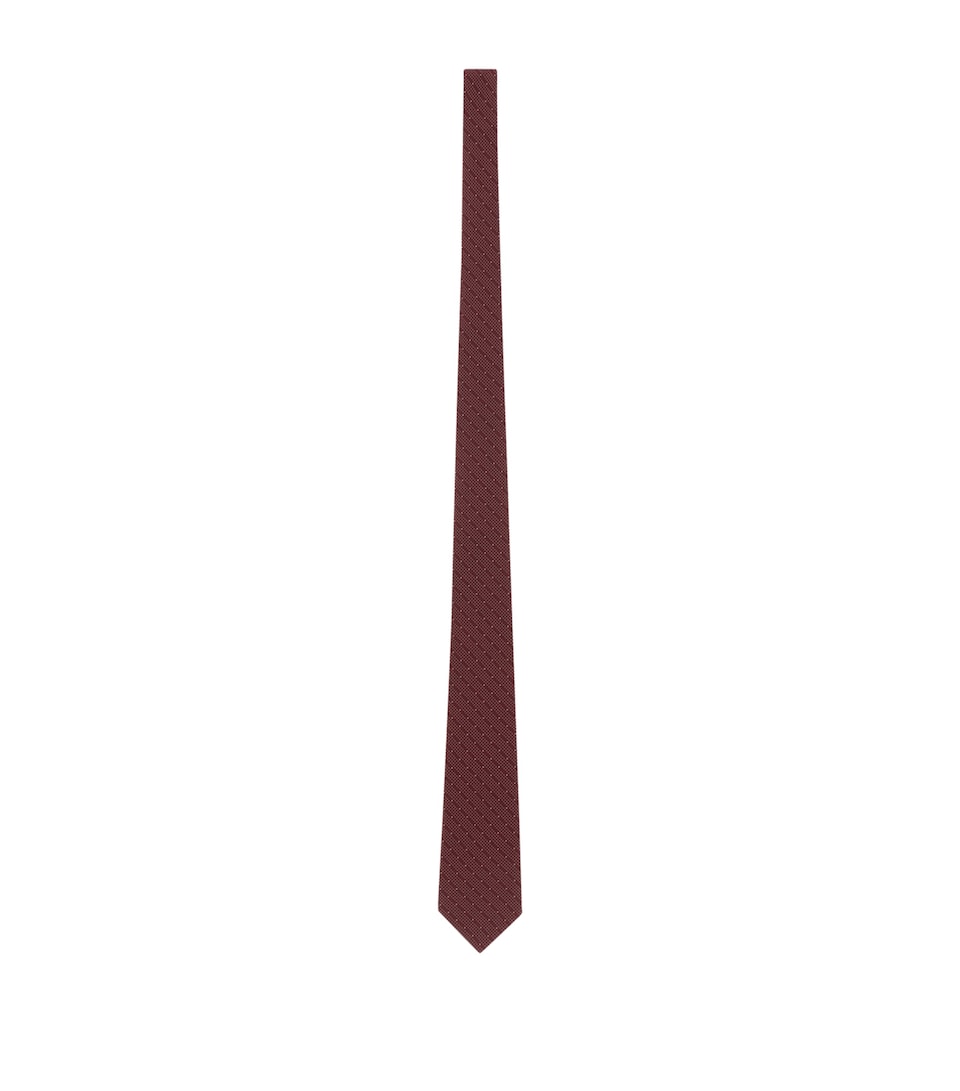 Saint Laurent Silk Satin Tie