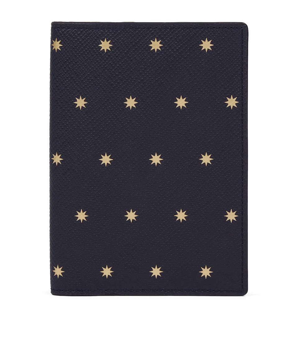Panama Leather Stars Passport Cover