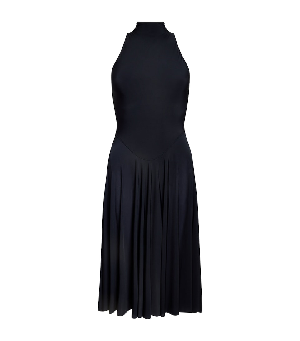 Milky Sheer Midi Dress