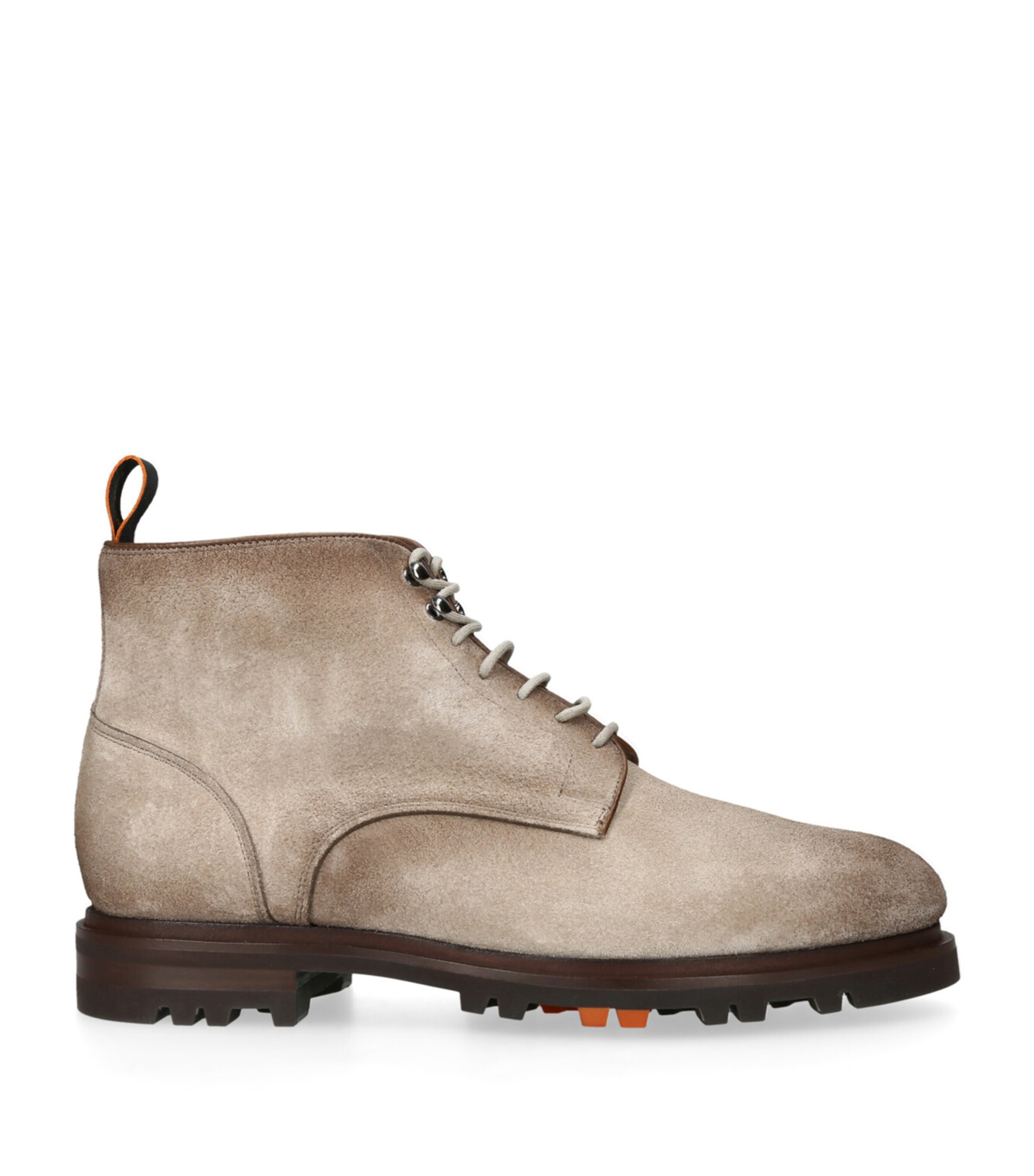 Suede Lace-Up Colin Boots