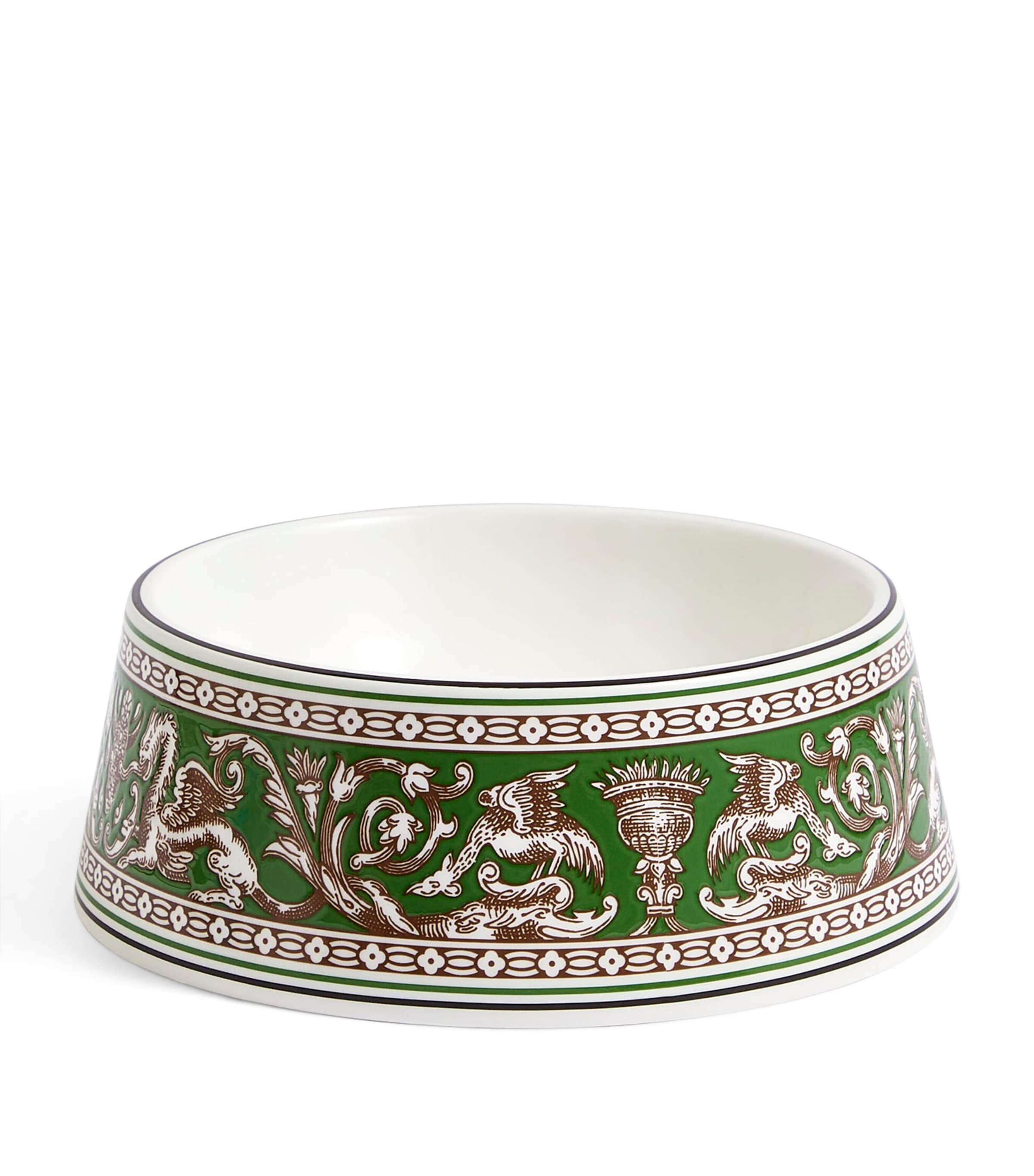 Bone China Florentine Pet Bowl (17cm)