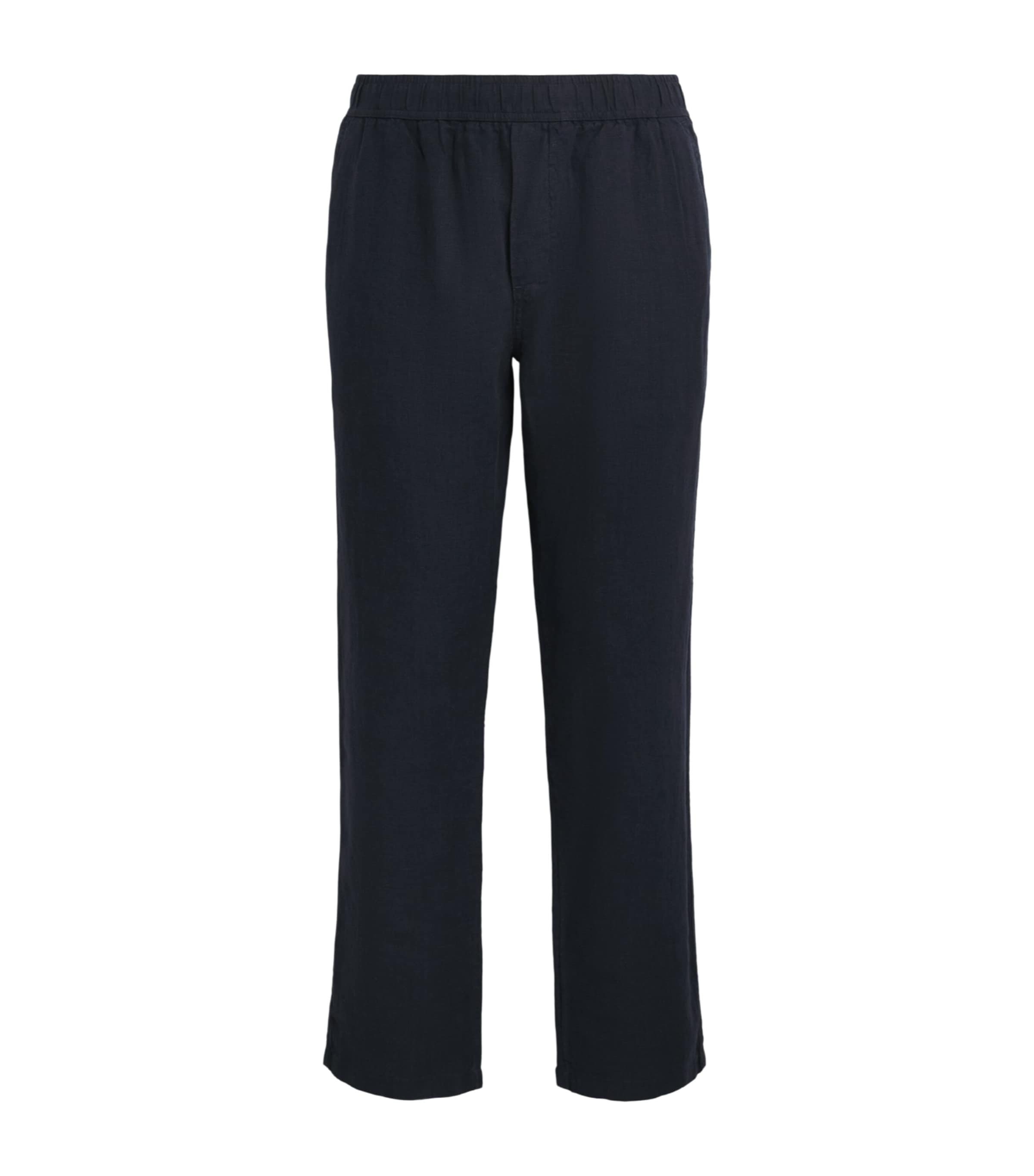 Samsøe Samsøe Mens Linen Sajabari Straight Trousers Salute