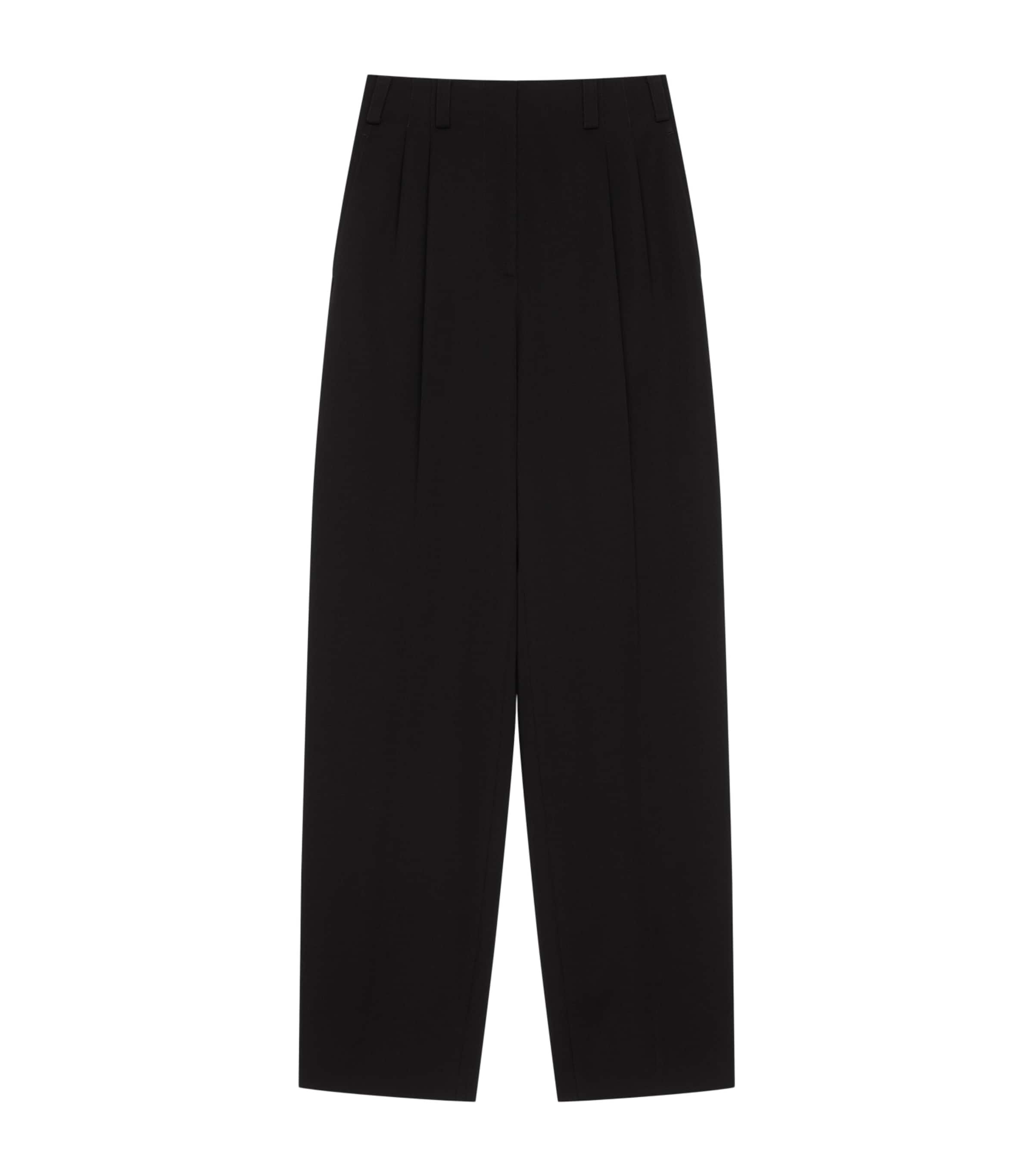 Wool Cut-Out Trousers