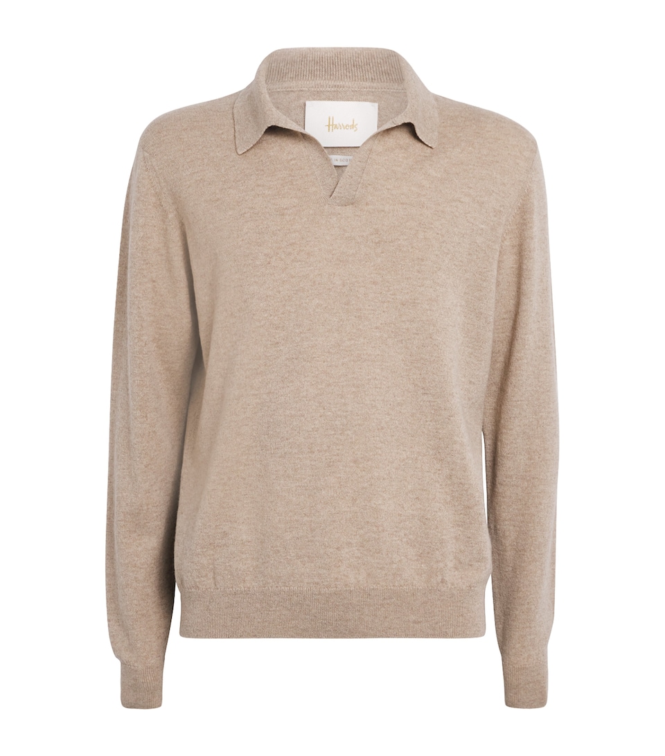 Cashmere Polo Sweater