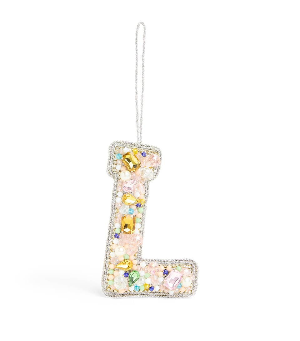 Embellished L Tree Decoration