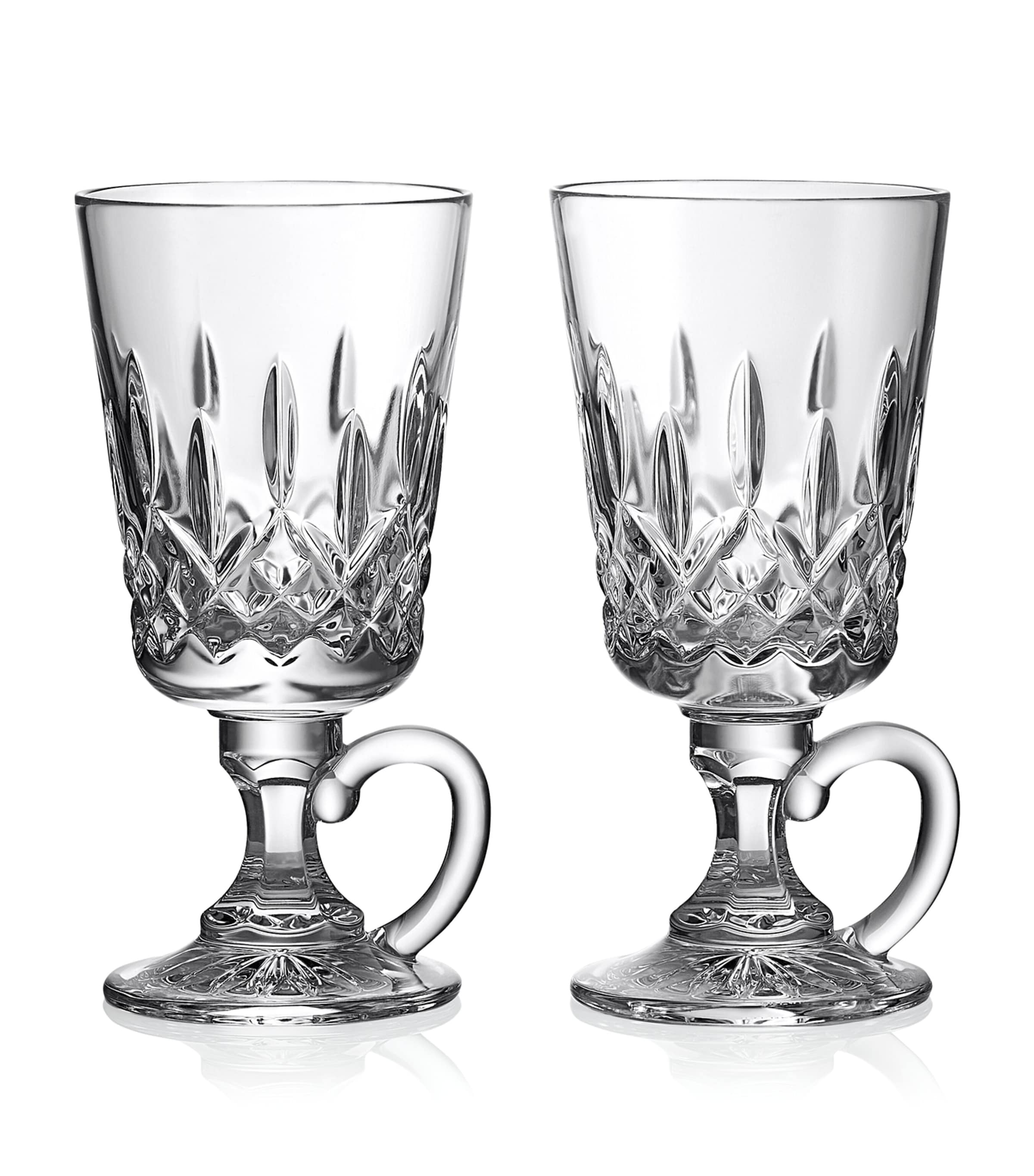 Waterford Crystal Lismore Irish Coffee Glasses (Set of 2) Clear