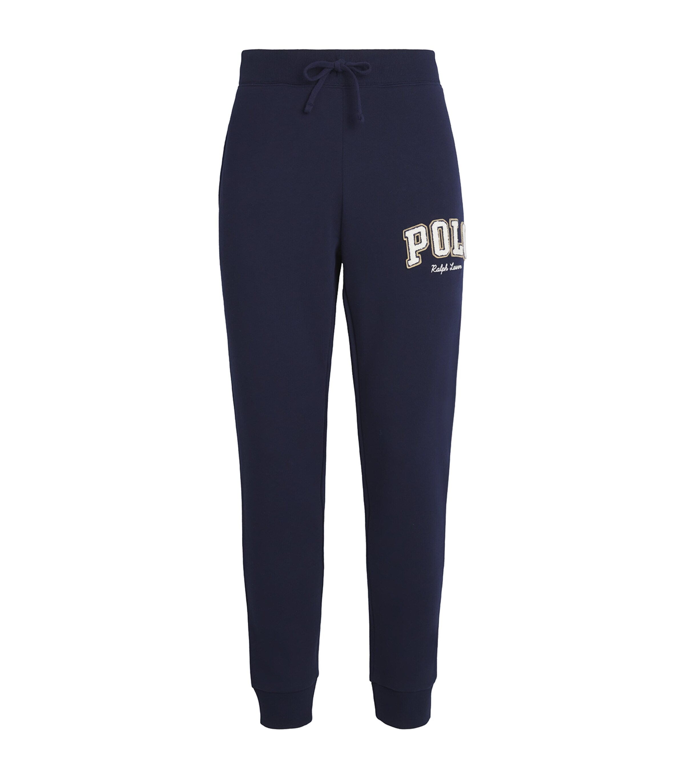 Cotton-Blend Fleece-Logo Sweatpants