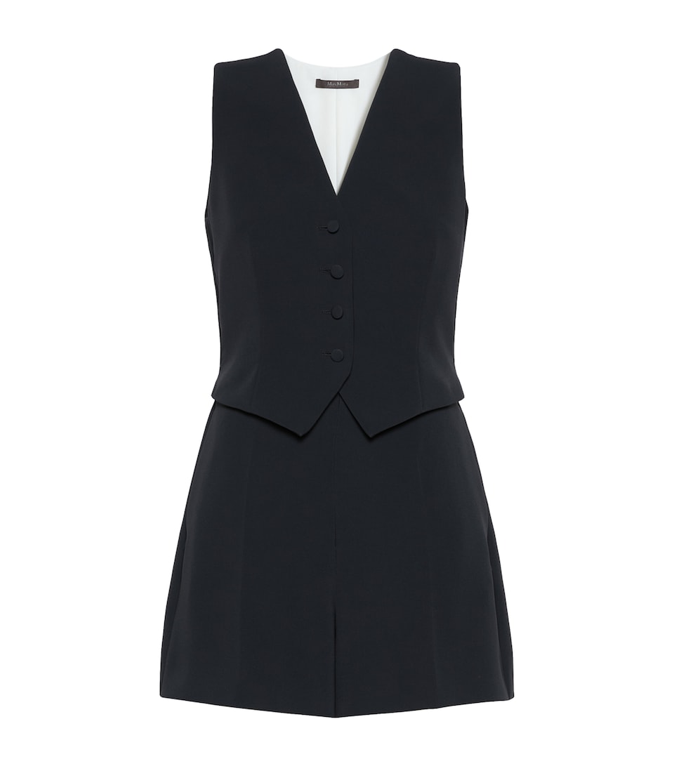 Max Mara Womens Cady Jumpsuit Navy