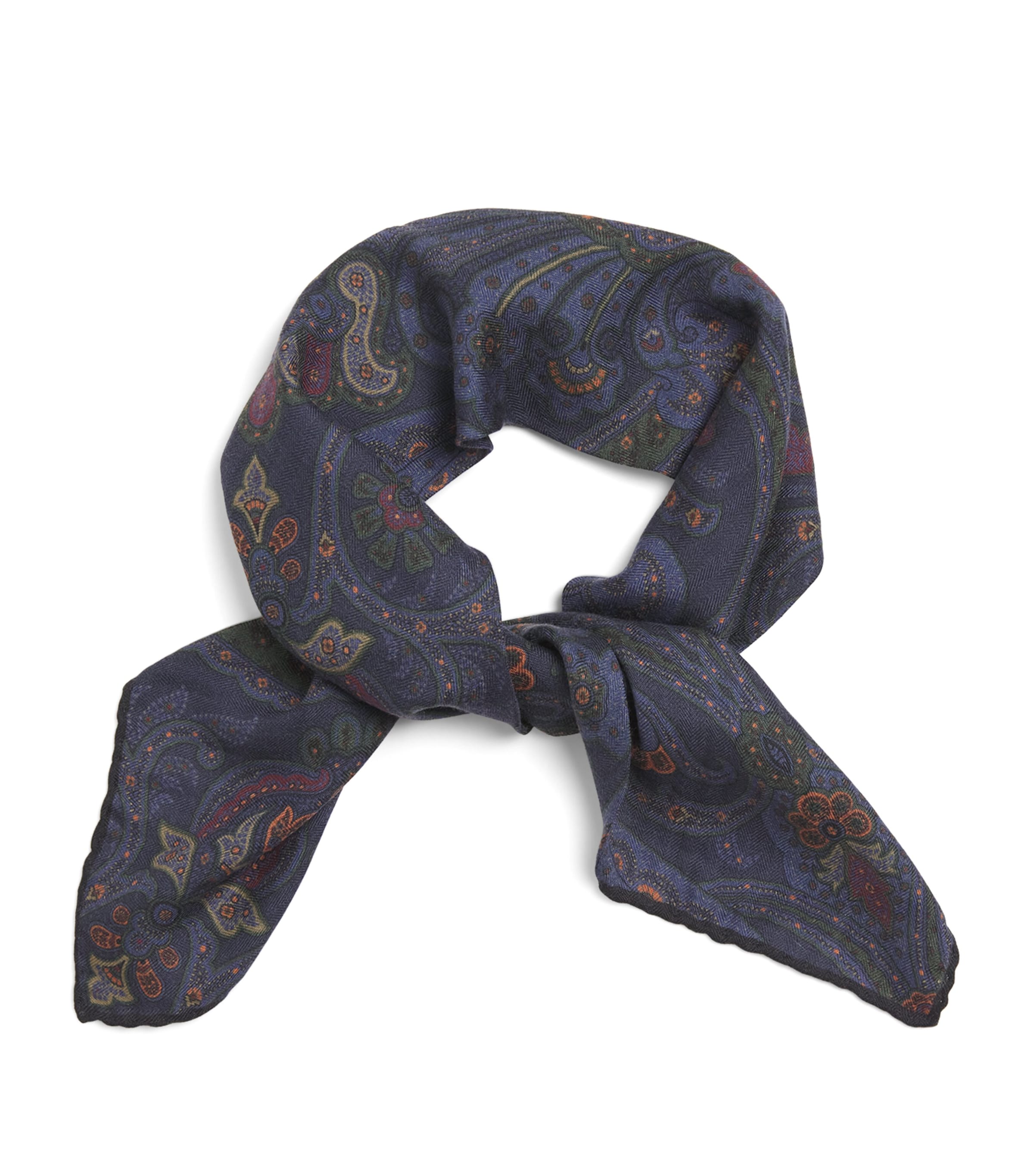 Cashmere-Silk Paisley Neckerchief