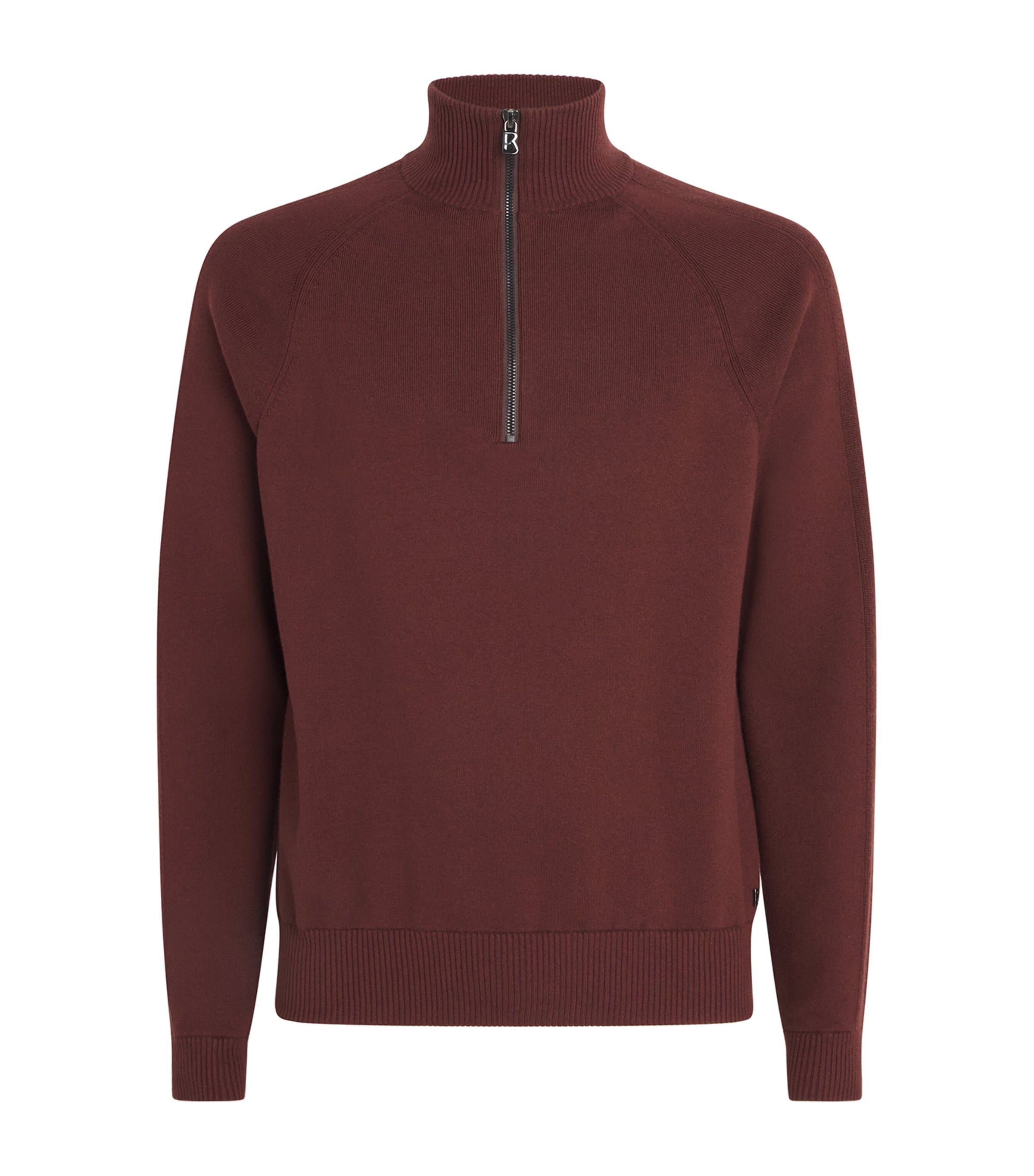 Cotton-Blend Nevis Quarter-Zip Sweater
