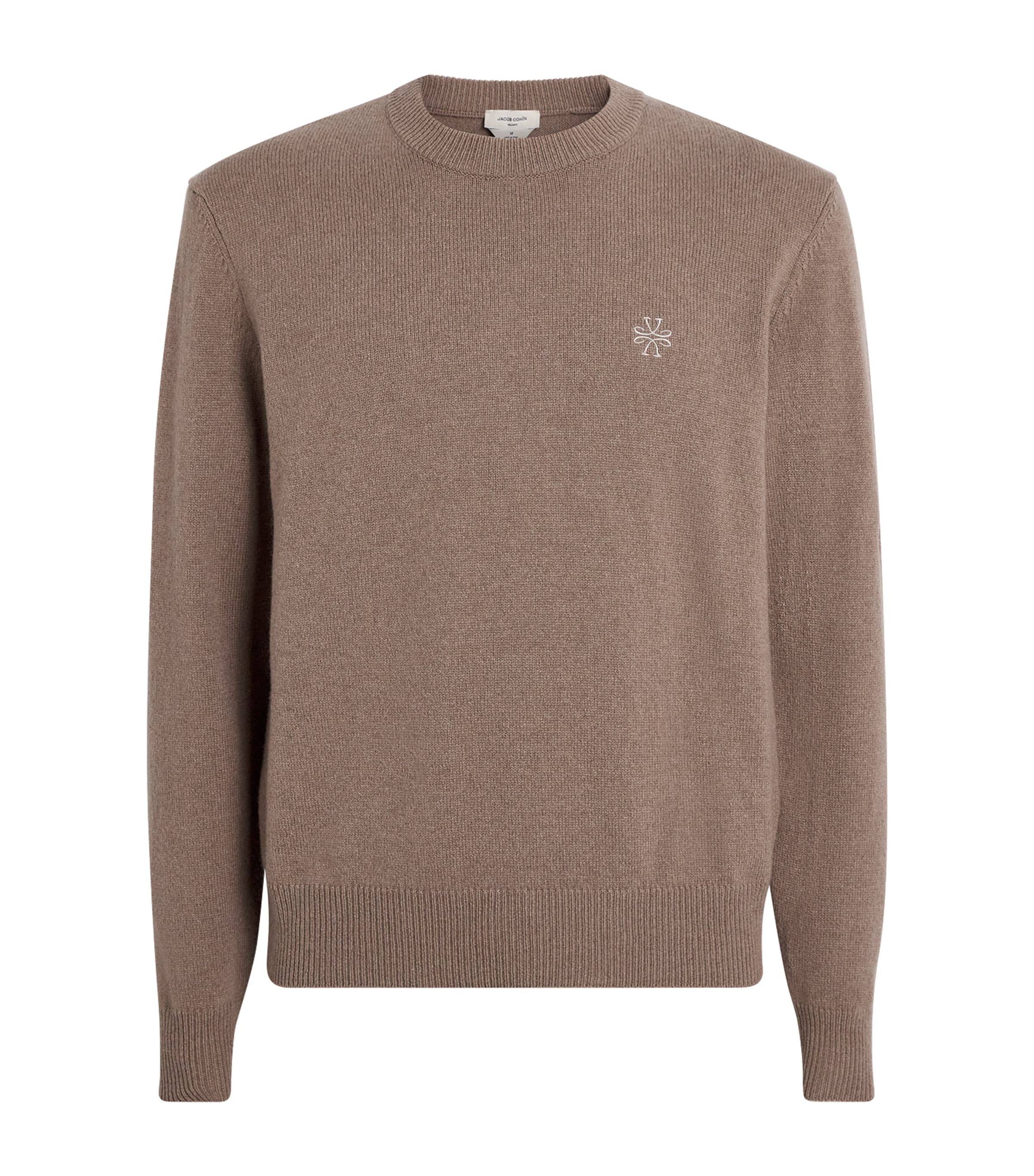 Wool-Cashmere Monogram Sweater