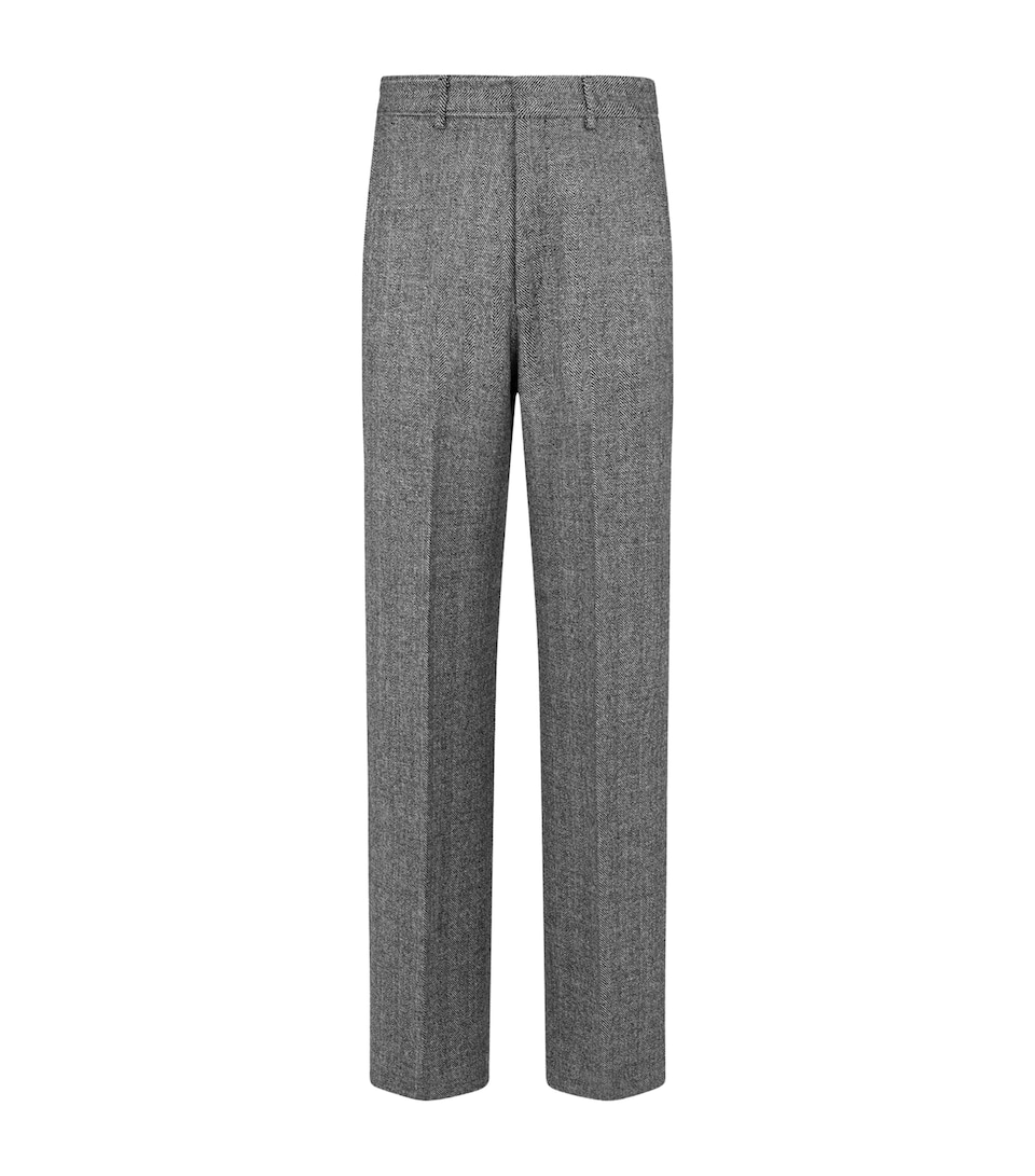 Herringbone Tailored Trousers