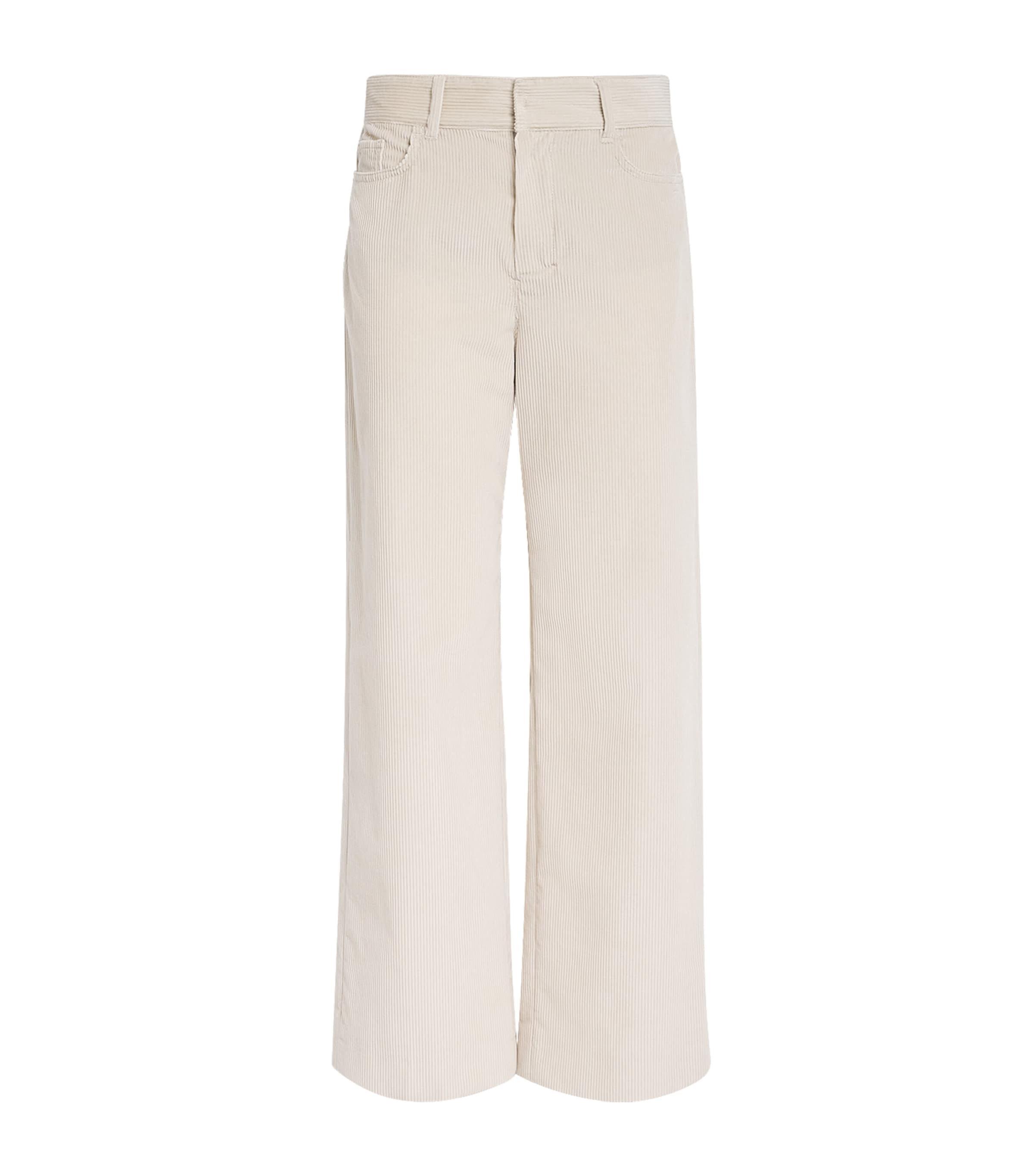Corduroy Flared Trousers