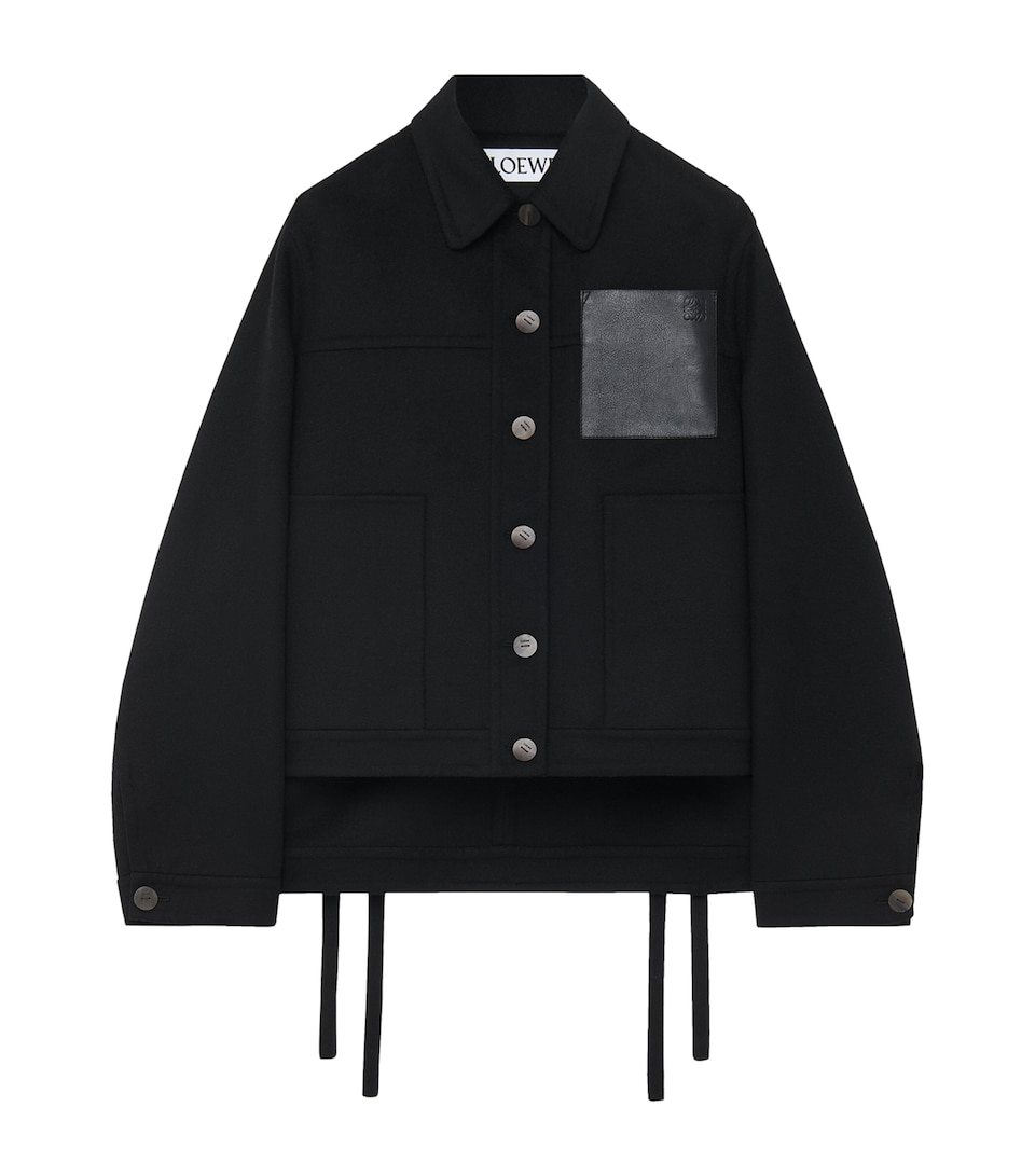 Wool-Cashmere Workwear Jacket