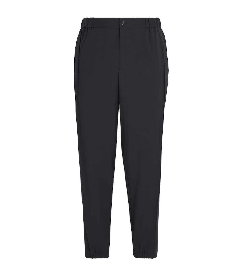 Virgin Wool Cuffed Trousers