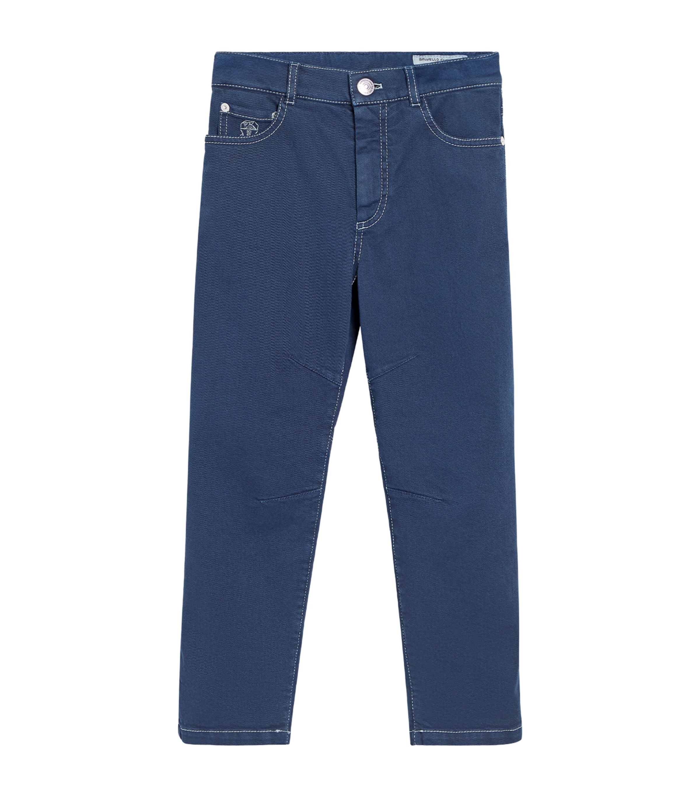 Brunello Cucinelli Kids Stretch-Denim Straight Jeans (4-6 Years)