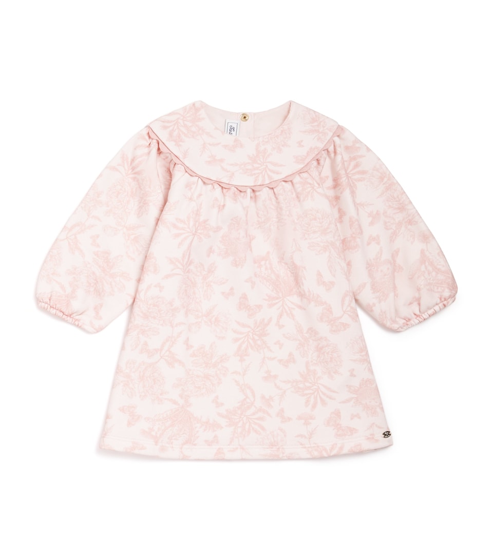 Cotton Toile de Jouy Dress (3 Months-4 Years)