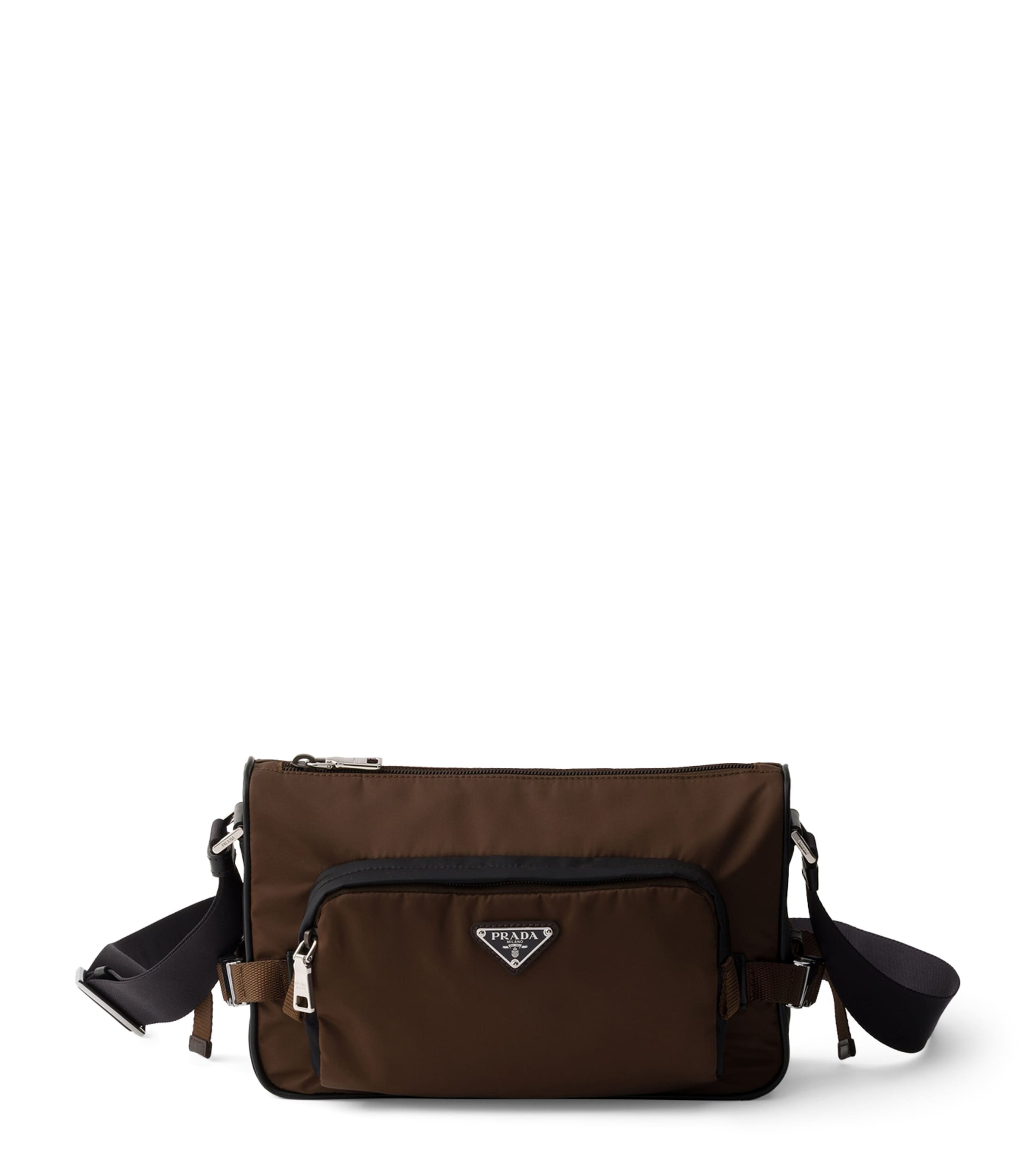 Prada Re-Nylon and Leather Shoulder Bag