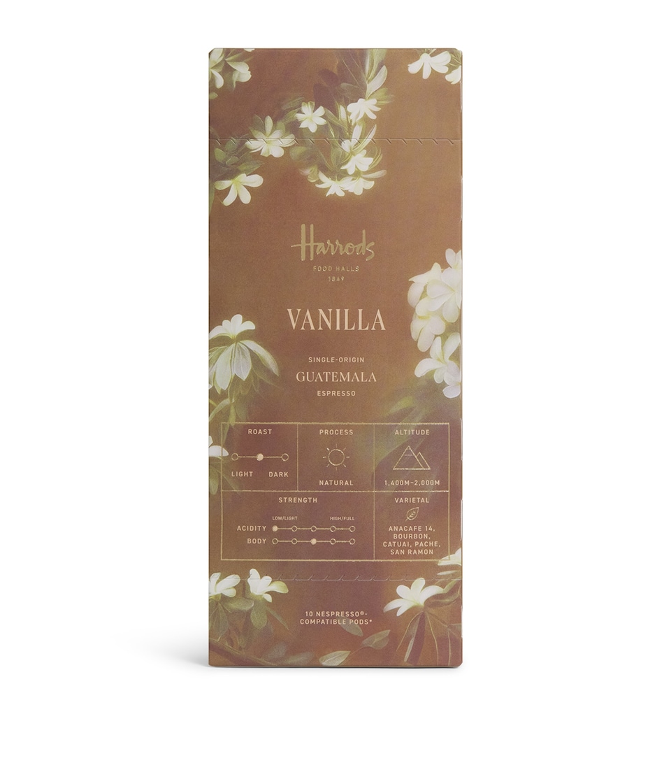 Harrods Vanilla Coffee Pods (56g)