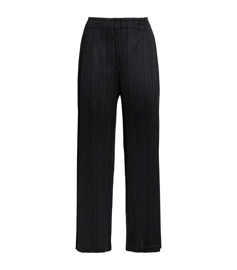 Light Wave Wide-Leg Trousers
