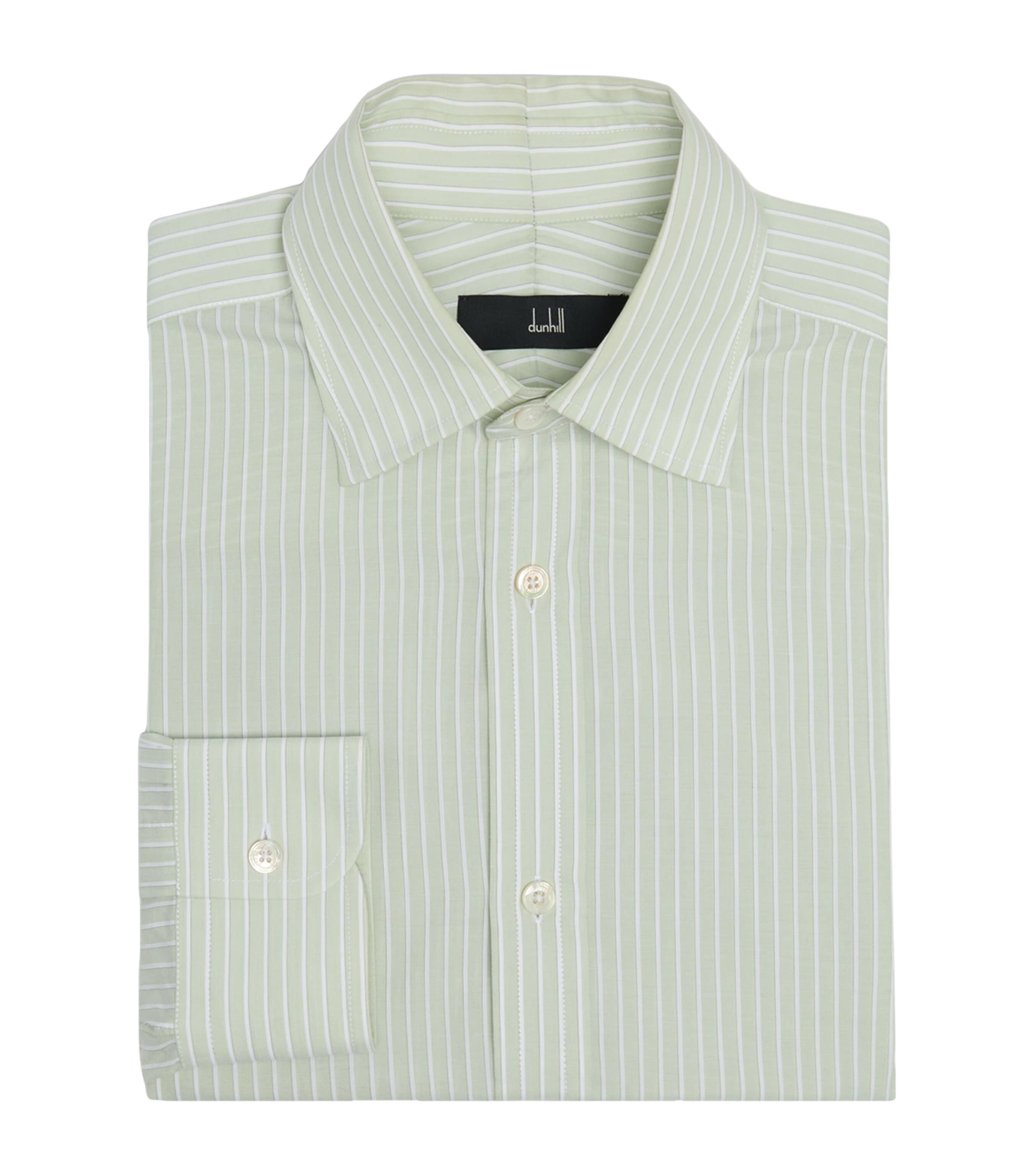 Dunhill Mens Cotton Stripe Shirt