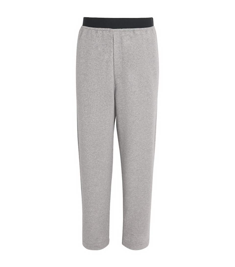 Cotton-Blend Wide-Leg Sweatpants