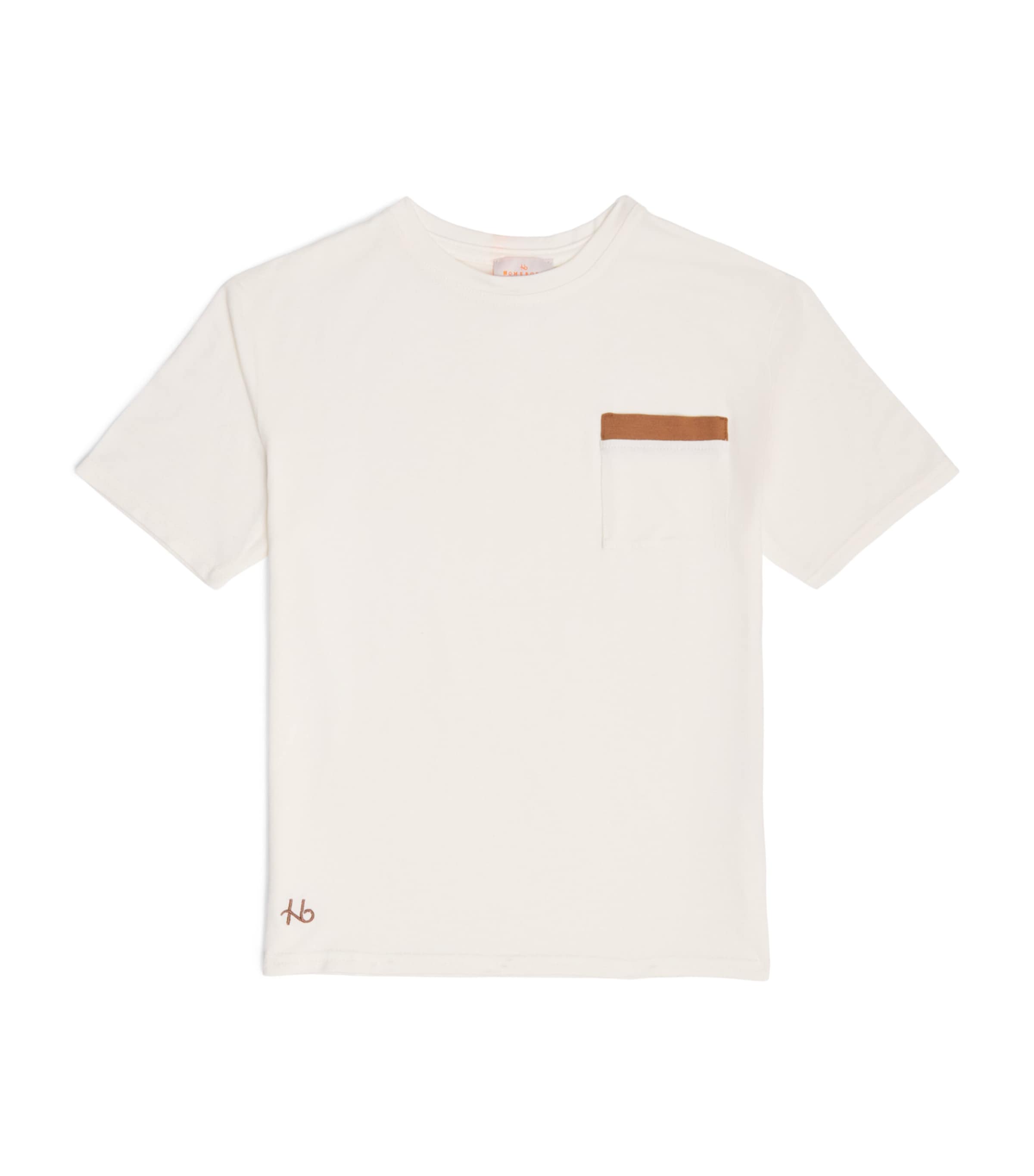 Homebody Kids Contrast-Detail Pyjama Top (4-16 Years) Calico